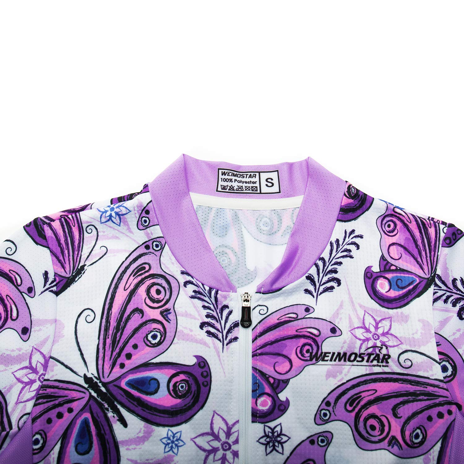 Weimostar Women's Cycling Jersey Short Sleeve - Half Zip Mountain Bike Shirt Top - Quick Dry & Breathable - Perfect for Road Biking, Mountain Cycling & Outdoor Sports