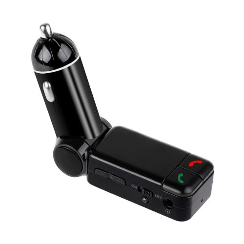 Bluetooth FM Transmitter for Car - Hands-Free Calling, USB Charger, AUX & MP3 Player - Wireless Car Kit for Music Streaming & Phone Calls While Driving