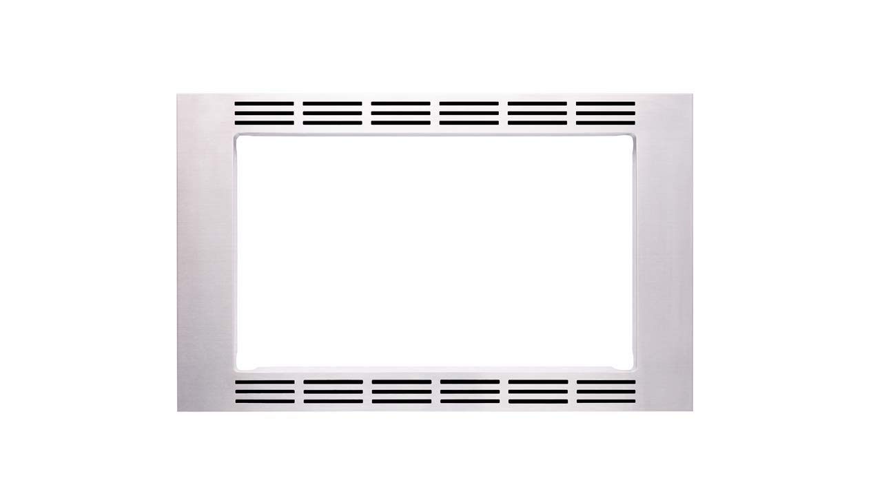 Panasonic 27-inch Stainless Steel Microwave Trim Kit NN-TK623GS – Compatible with NN-GN68KS 1.1 cu ft Microwave Oven | Perfect for Built-In Kitchen Installation & Seamless Cabinet Integration
