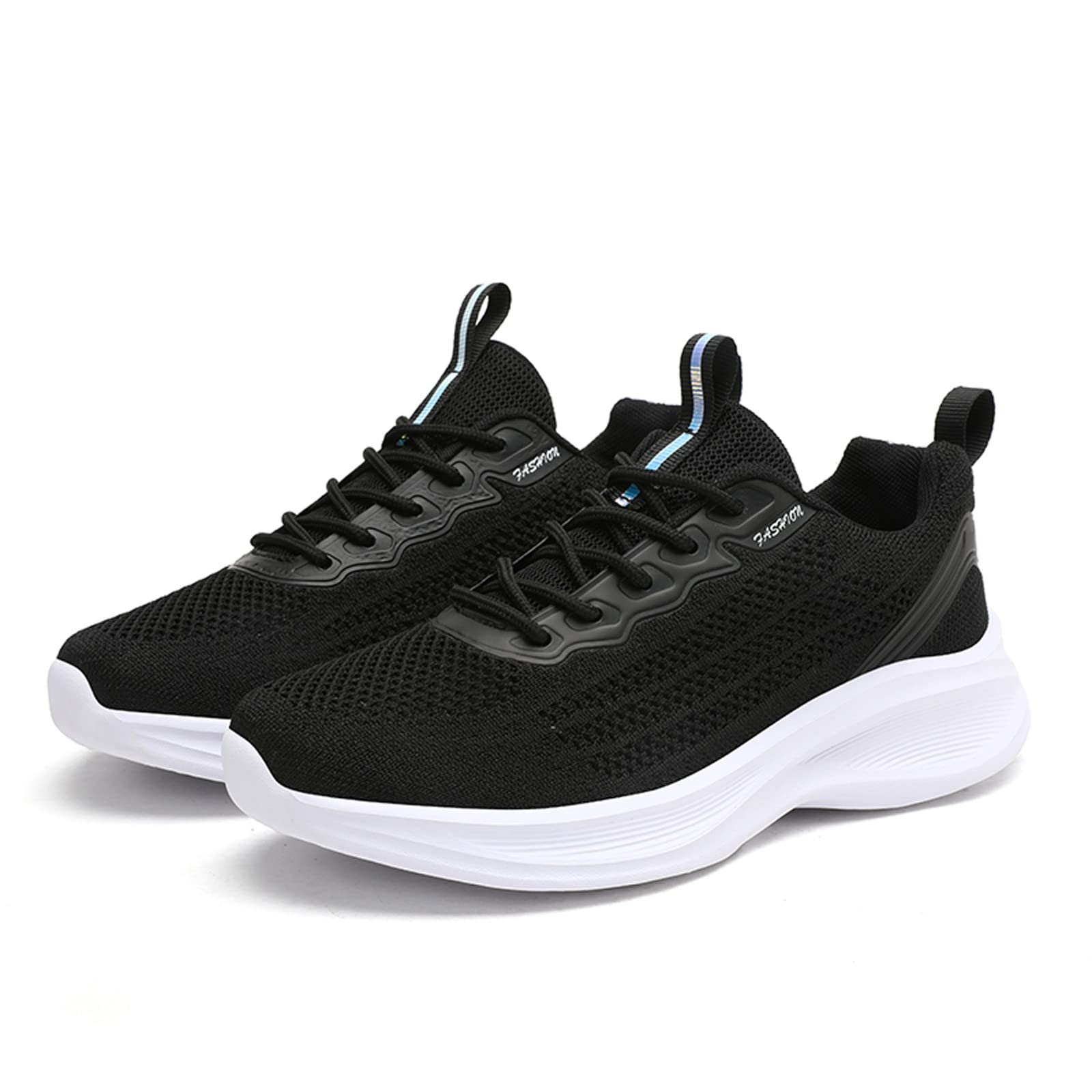White Women's Running Shoes - Lightweight Athletic Trainers for Walking, Hiking & Outdoor Sports | Summer Casual Sneakers for Women | Perfect for Gym, Travel & Daily Wear