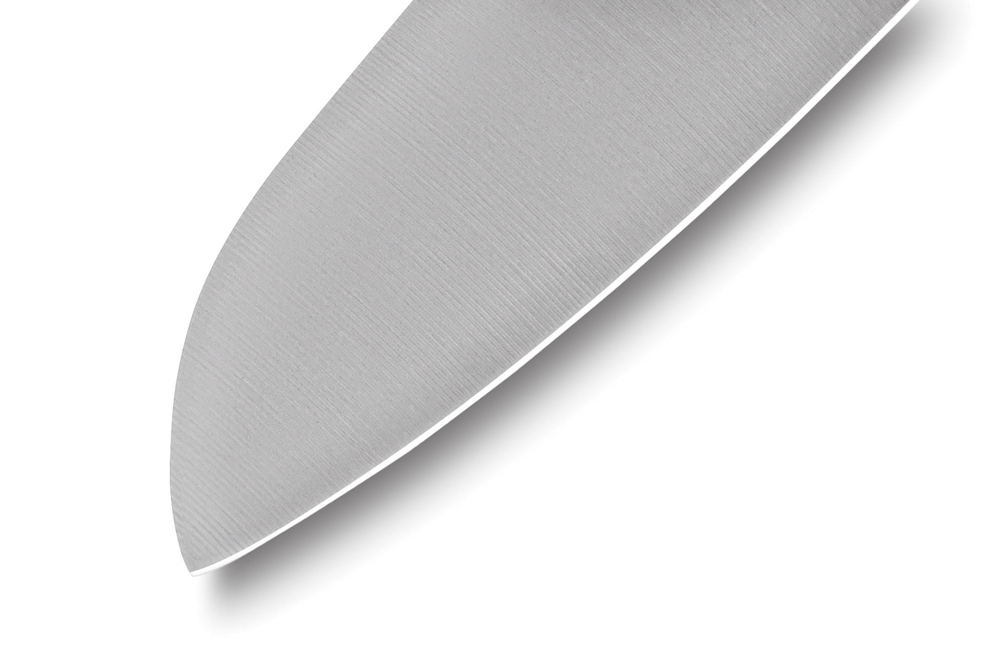 SAMURA PRO-S Santoku Knife 7.0 Inch (175mm) - Premium High Carbon Stainless Steel Blade with Ergonomic Handle - Perfect for Slicing, Dicing, and Chopping Vegetables, Meat & Fish