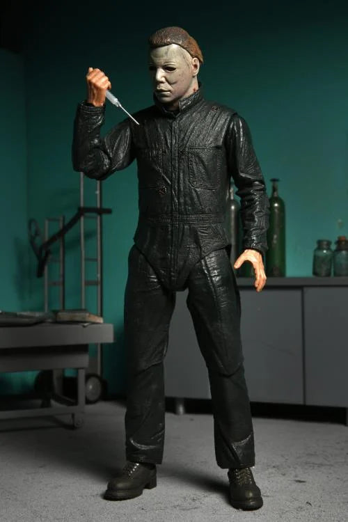 Halloween 2 Ultimate Michael Myers & Dr. Loomis Action Figure Two Pack - Perfect for Horror Collectors & Halloween Decorations