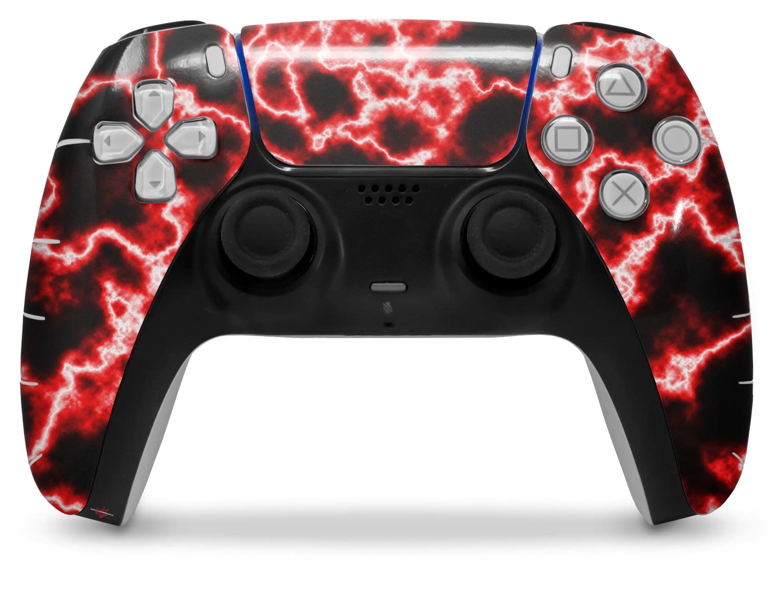 PS5 DualSense Controller Skin Wrap - Electrify Red | Gaming Protection