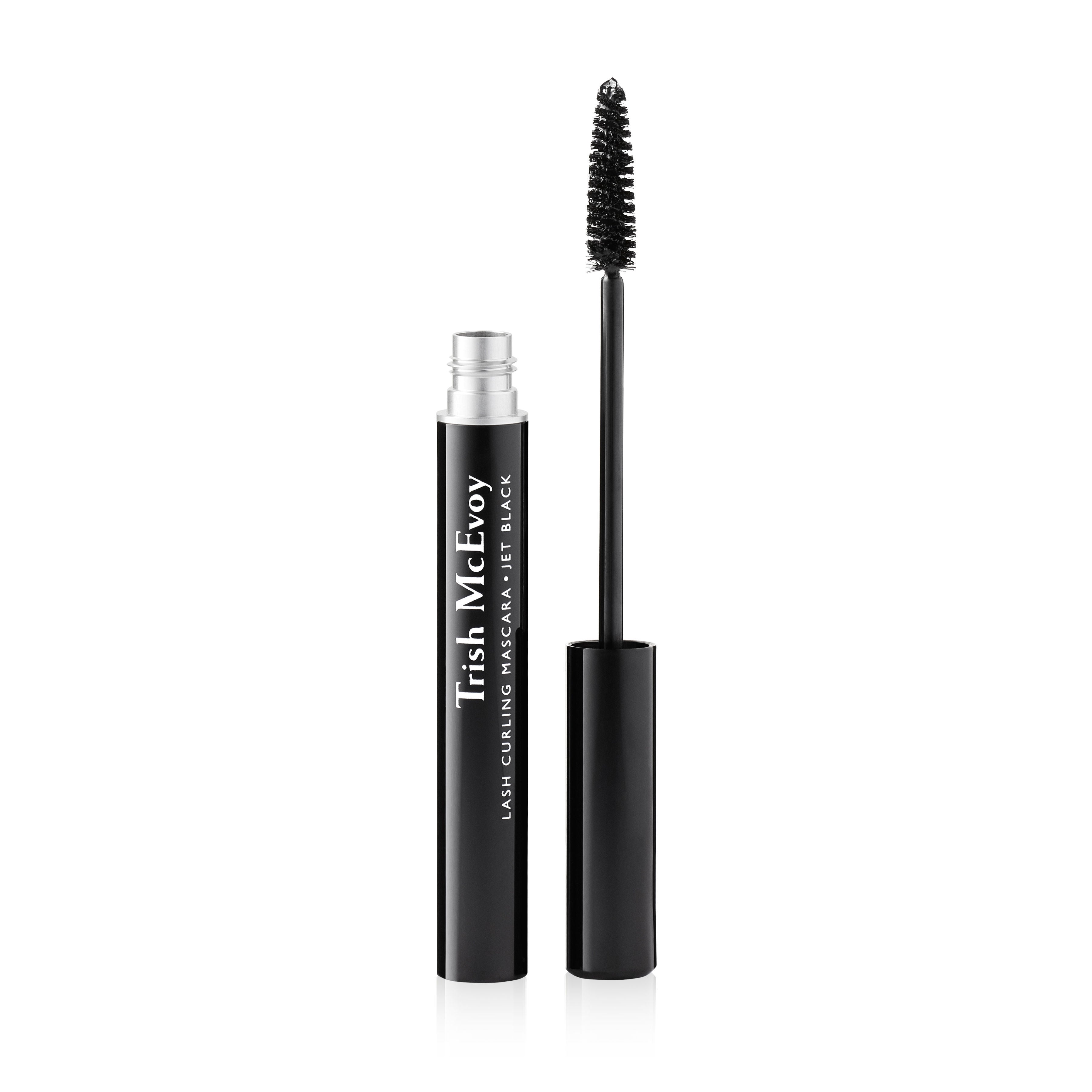 Jet Black Lash Curling Mascara - Volumizing & Lengthening Waterproof Formula for Stunning Eye Makeup - Perfect for Daily Wear & Special Occasions