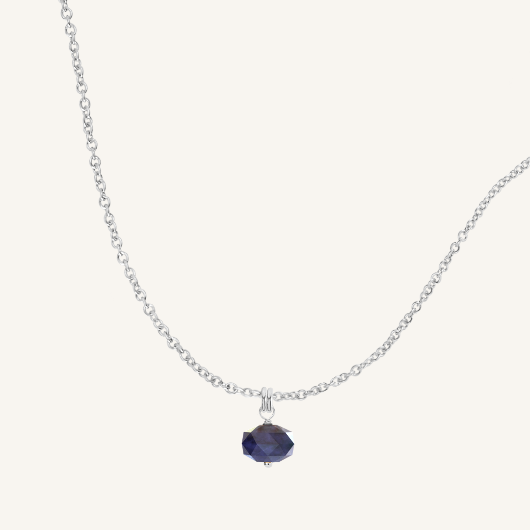 Opulent Sodalite Necklace for Women - Natural Intuition Stone Jewelry - Perfect for Meditation, Healing & Spiritual Gifts