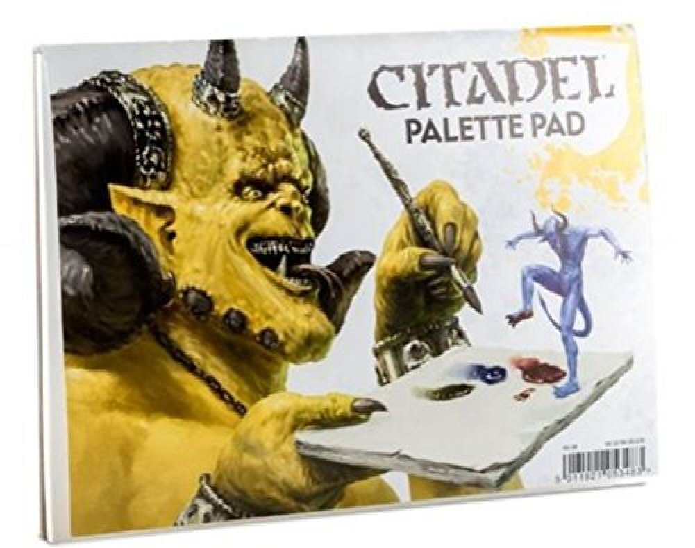 Games Workshop - Citadel Palette Pad for Miniature Painting, White - Perfect for Warhammer & Tabletop Miniatures Painting