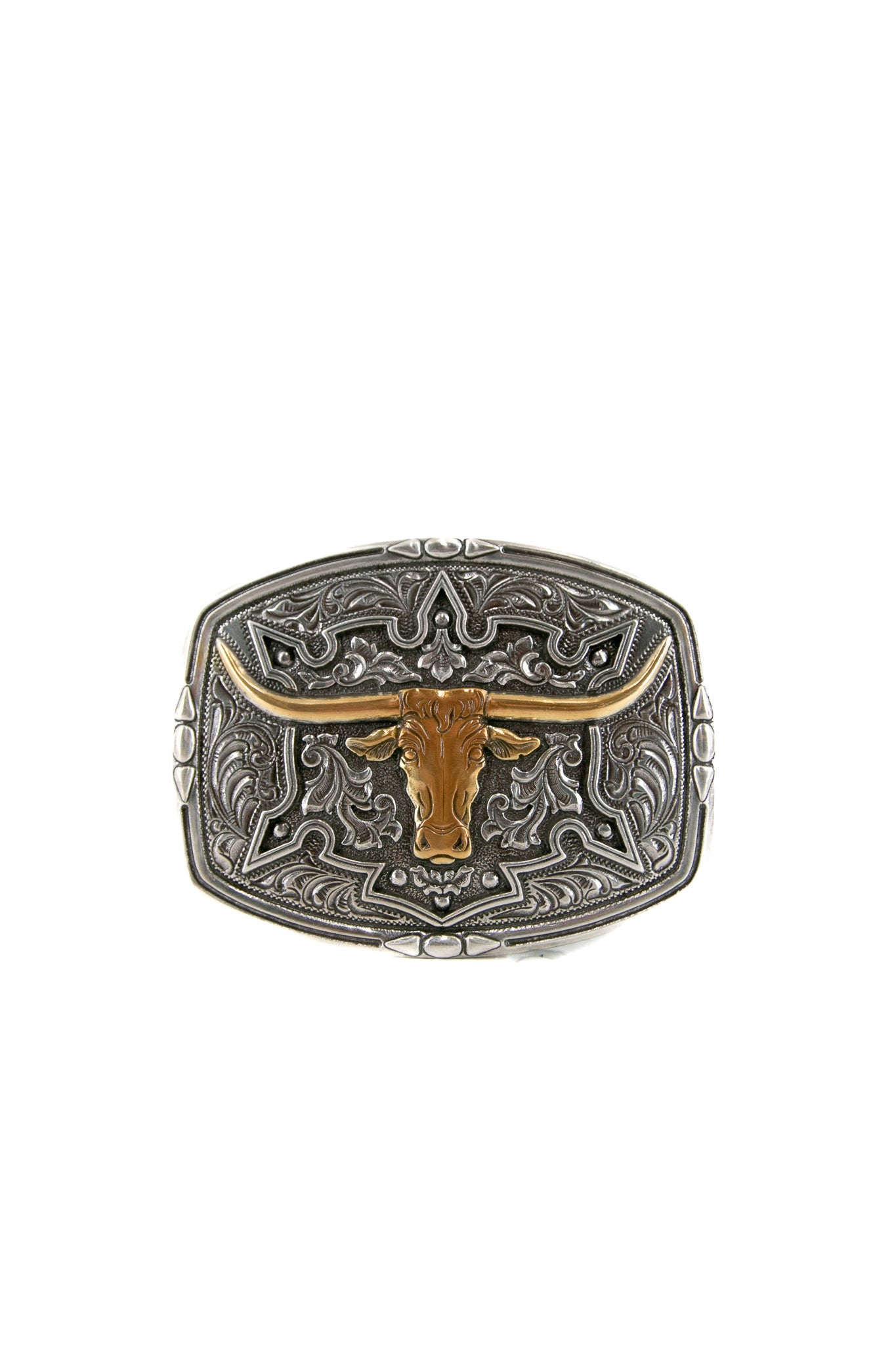Nocona Men's LongHorn Western Belt Buckle 37688 - Genuine Leather Cowboy Belt Buckle for Western Style, Rodeo & Country Fashion | Perfect for Cowboy Boots, Jeans & Western Outfits