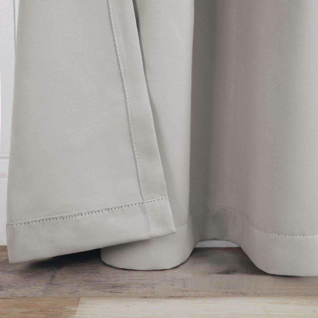 Blackout Curtains with Grommet Top - Solid Classic Modern Window Treatment for Bedroom & Living Room - Noise Reducing & Energy Saving
