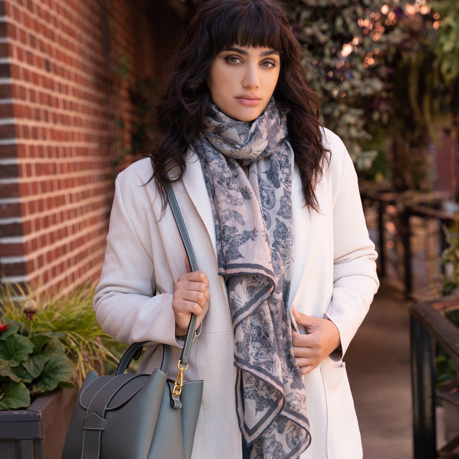 Luxury Long Cashmere Scarf for Women - Soft & Warm Winter Fashion Accessory | Perfect for Cold Weather, Travel & Outdoor Activities