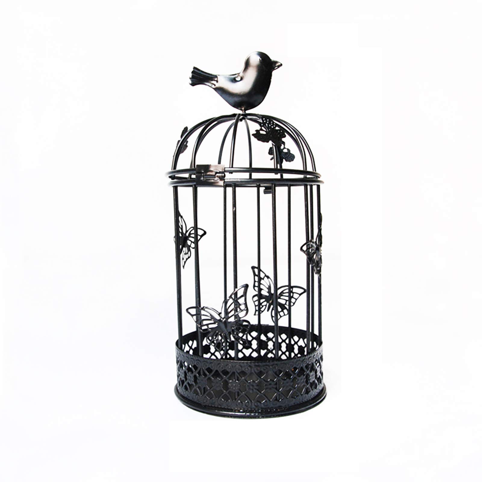 VALINK European Style Hollow Metal Tealight Candle Holder - Decorative Iron Cage Candlestick for Home, Wedding, Party & Romantic Ambiance Lighting