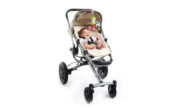 Tiny Love Meadow Days Take Along Mobile - Soothing Baby Stroller Toy with Music & Lights for Newborns - Perfect for Car Seats, Cribs & Travel