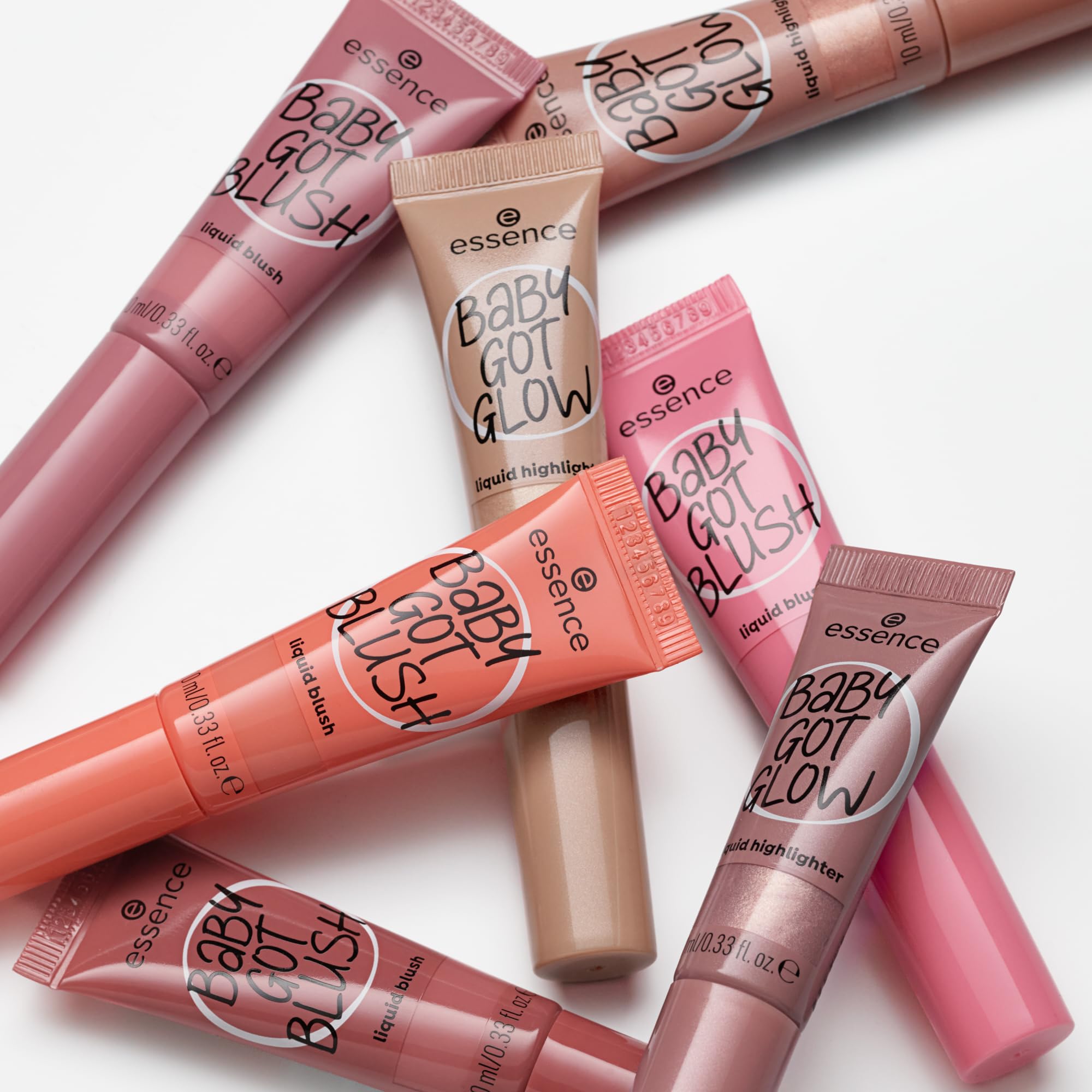 Essence Baby Got Blush Liquid Blush - Lightweight Buildable Radiant Cheek Color with Sponge Applicator | Vegan & Cruelty-Free Makeup (10 Pinkalicious) | Perfect for Natural Daytime Look & Glam Evening Makeup