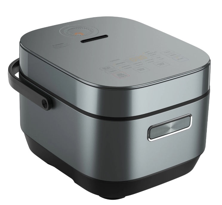 Midea MRI180T2BDG 1.8L IH Induction Rice Cooker - Fast Cooking, Even Heating - Perfect for Home, Dorm & Small Kitchens