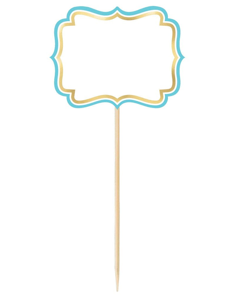 1st Birthday Boy Buffet Decoration Kit - Pack of 12 - Perfect for Baby Boy's First Birthday Party, Baby Shower & Celebration Decorations