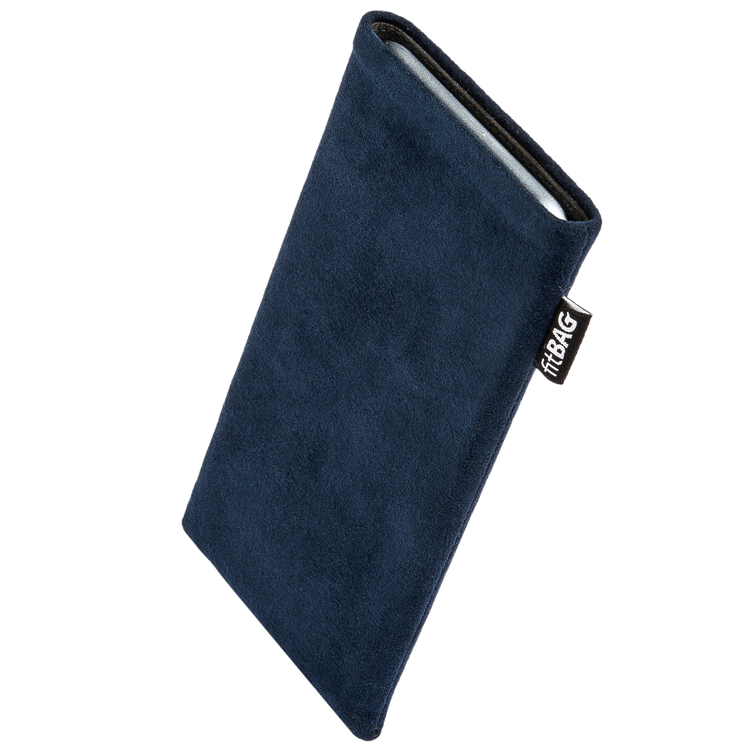 Premium Genuine Alcantara Pouch Case for Huawei Ascend P7 | Custom Tailored Sleeve with Microfiber Lining | Made in Germany | Perfect for Display Cleaning & Everyday Protection