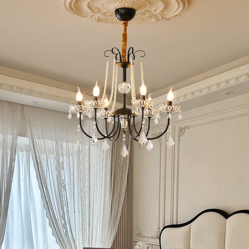 Regalia Crystal Chandelier - Elegant Modern Ceiling Light Fixture for Dining Room, Living Room & Bedroom | Perfect for Home Decor & Wedding Venues