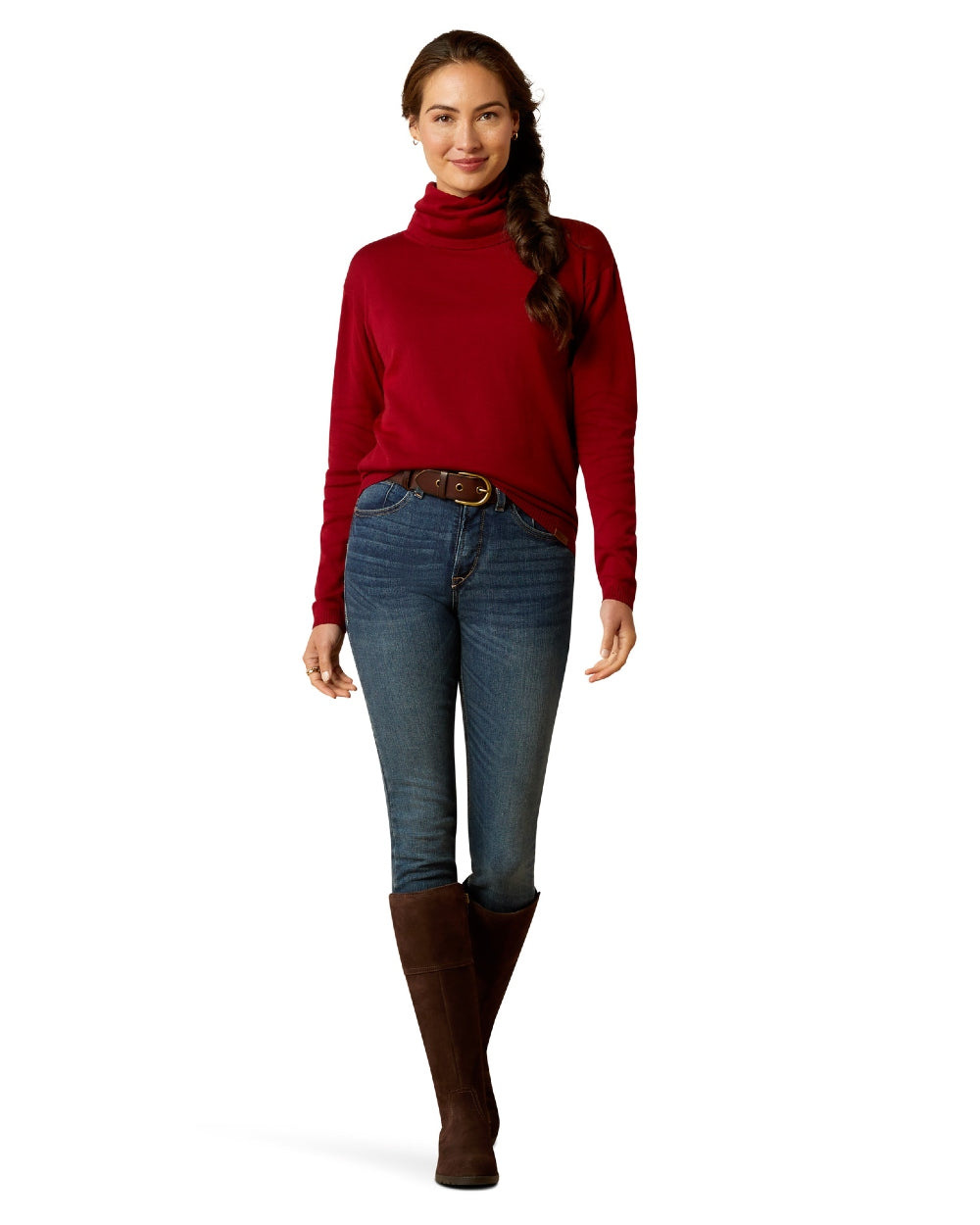 Ariat Women's Lexi Sweatshirt - Soft Fleece Pullover for Casual Wear, Outdoor Activities & Work | Comfortable Long Sleeve Shirt for Women