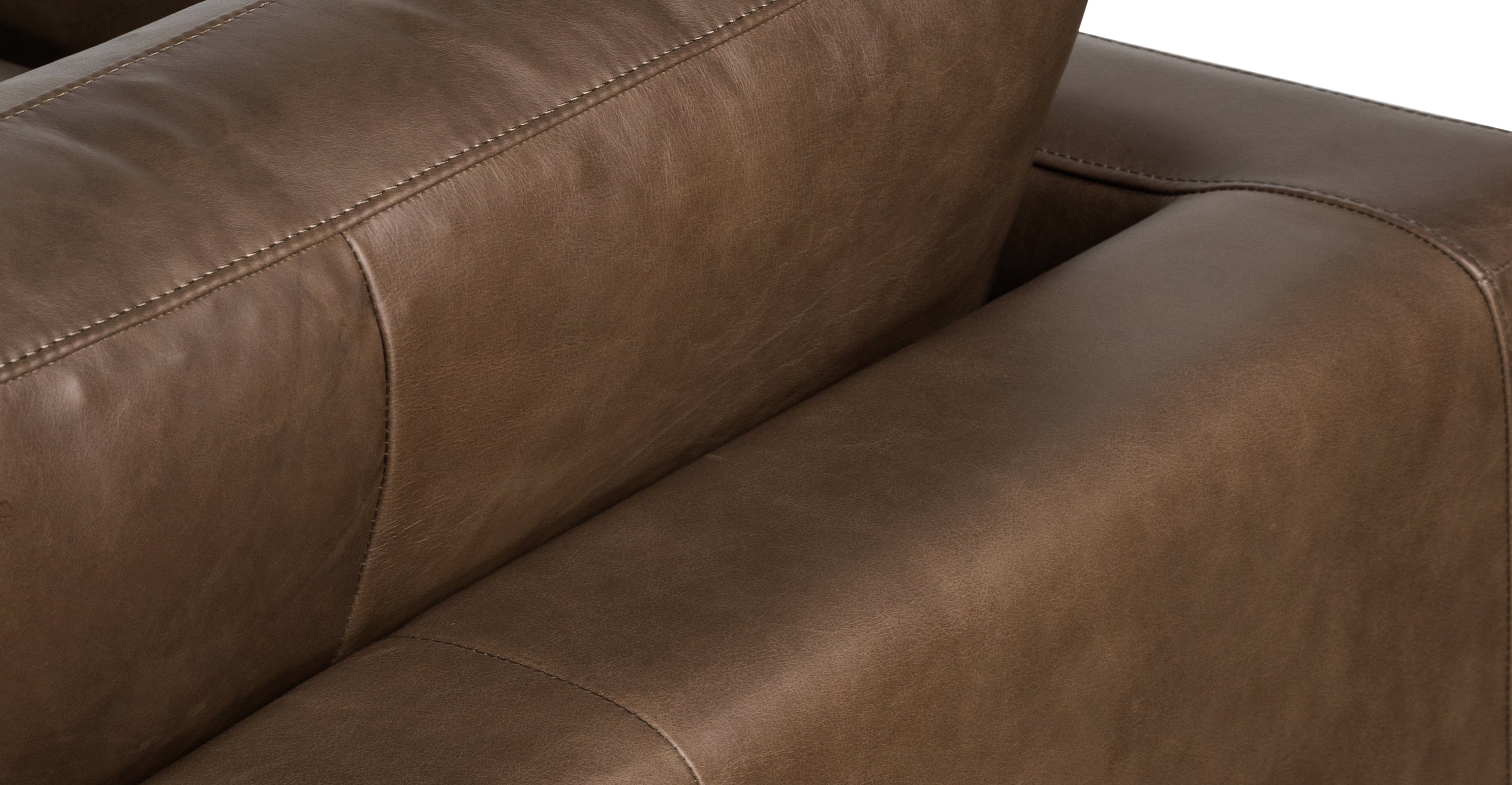 Napa Left Facing Sectional Sofa - Modern L-Shaped Couch with Reversible Chaise, Soft Fabric Upholstery for Living Room, Family Room & Home Theater Comfort