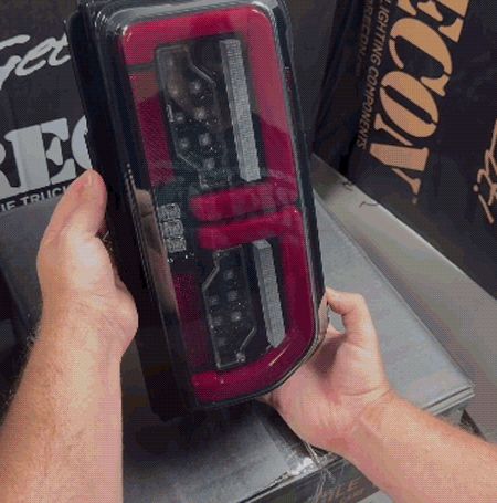 Ford 21-25 Bronco OLED Tail Lights - High Powered LED Brake & Running Lights with Startup Animation | Smoke/Clear Options | Perfect for Off-Roading & Night Driving