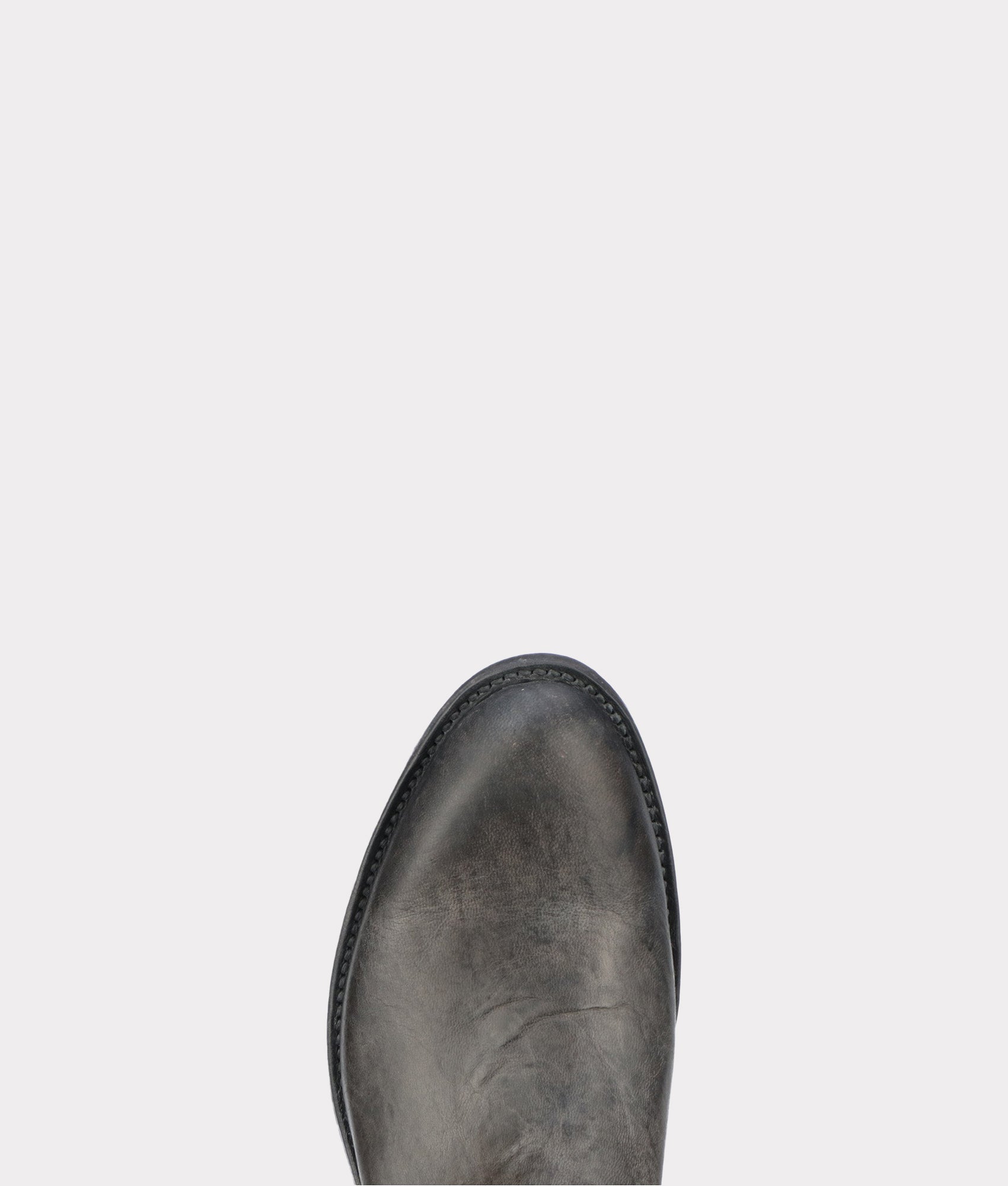 Leadville Roper Boots for Men - Premium Anthracite Leather Cowboy Boots for Western Riding, Country Style & Outdoor Work