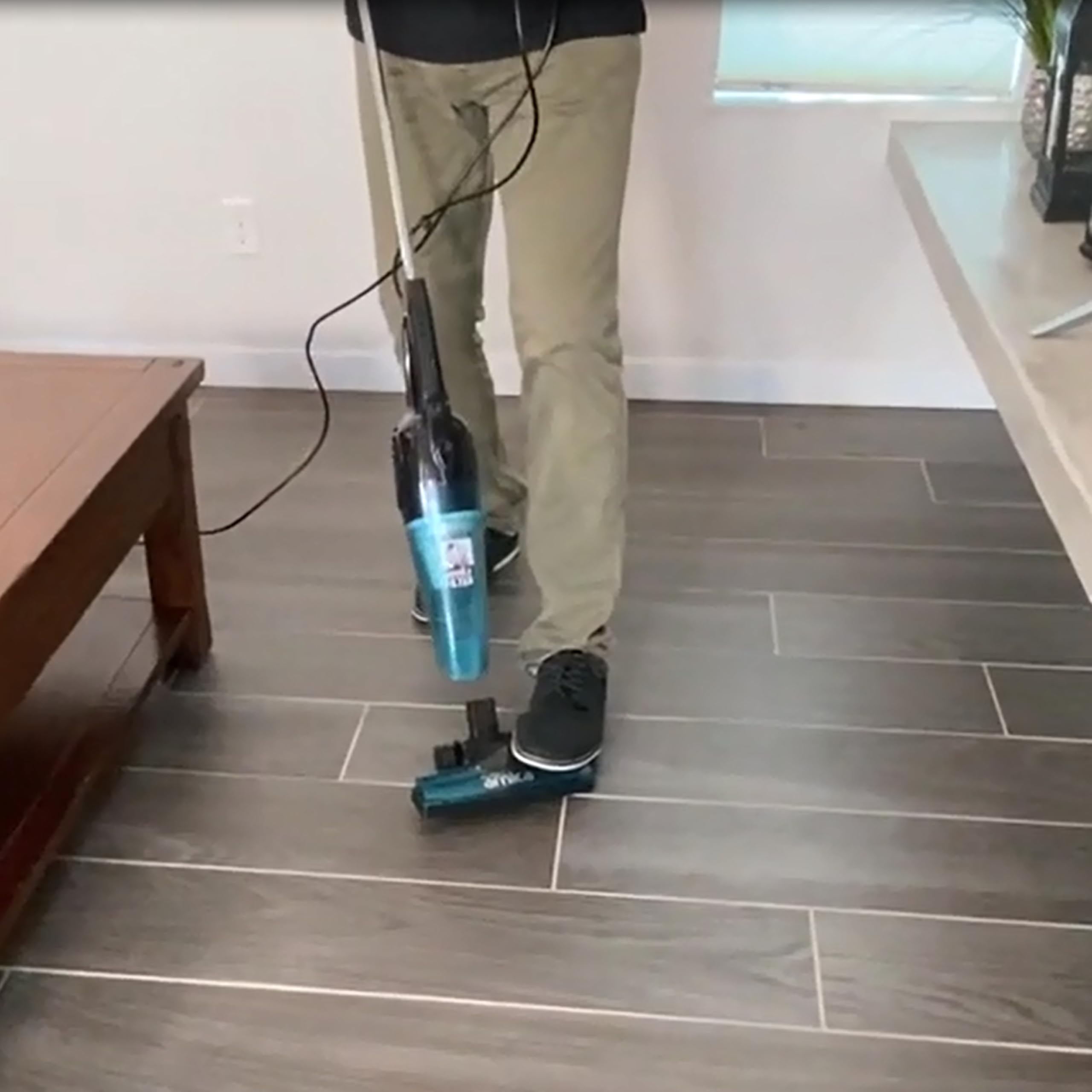 Berghoff Merlin All-in-One Corded Vacuum Cleaner with Tools - Powerful Suction for Home Cleaning, Blue | Ideal for Carpets, Hard Floors & Pet Hair Removal