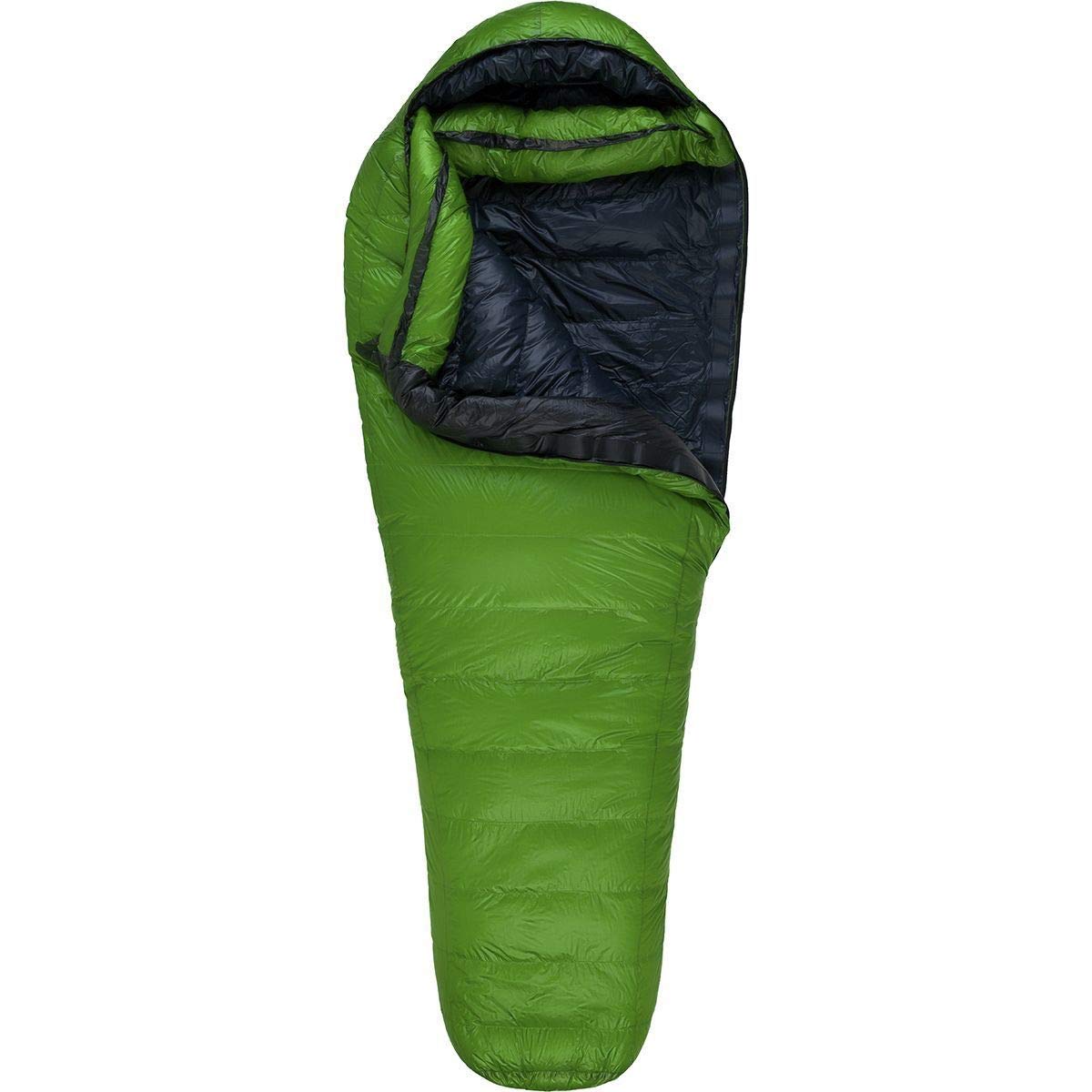 Western Mountaineering 10°F Versalite Ultralight Sleeping Bag - Moss Green, 6FT, Right Zip - Perfect for Backpacking, Camping & Cold Weather Adventures