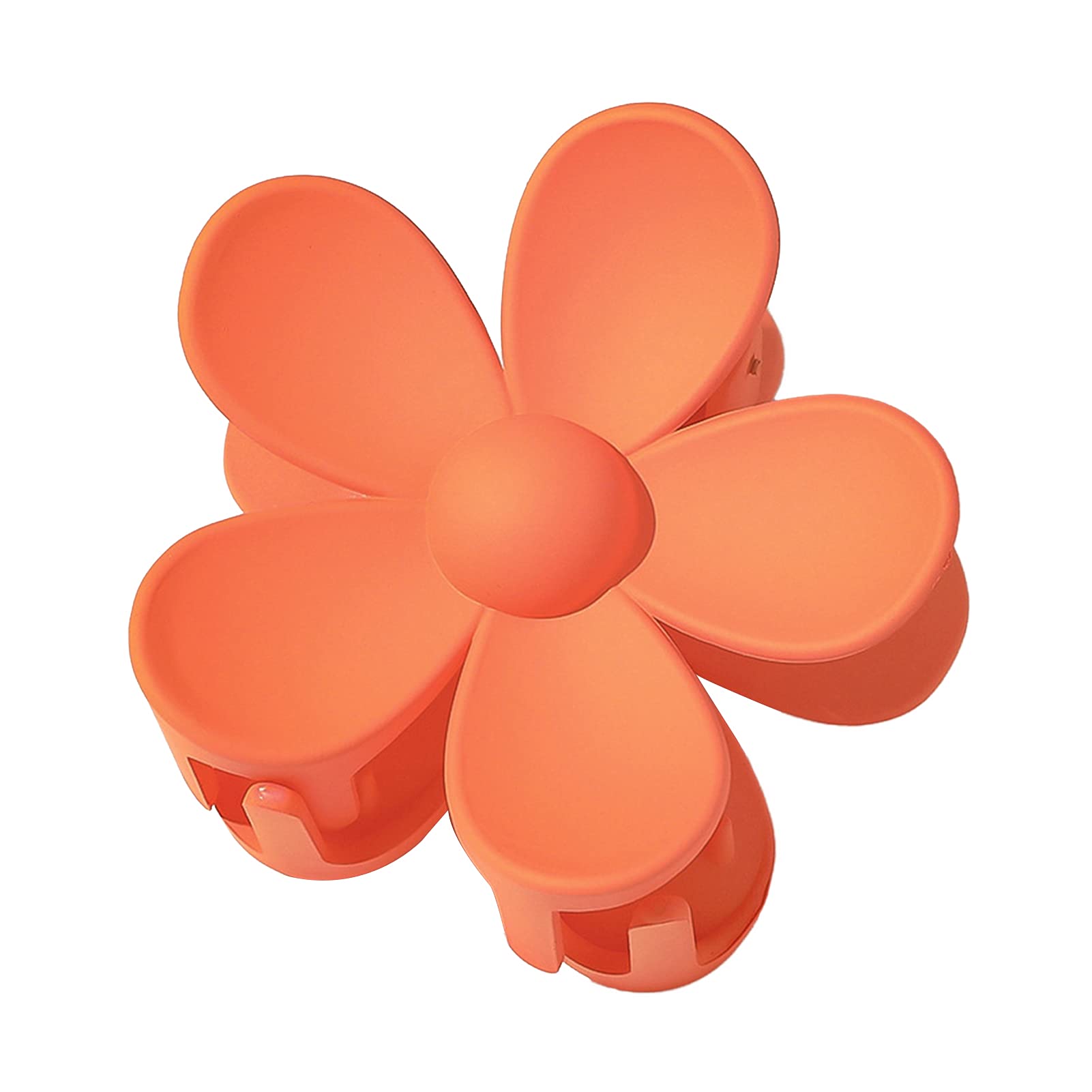 Large Cute Flower Hair Clips for Women - Strong Hold Hair Accessories for Thick & Thin Hair - 12 Vibrant Colors (Including Red) - Perfect for Weddings, Parties & Everyday Styling