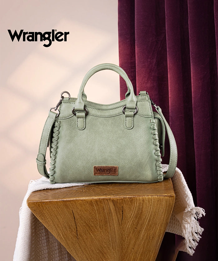 Wrangler Braided Tote Bag for Women - Stylish & Durable Woven Handbag - Perfect for Shopping, Beach, Work & Travel Accessories