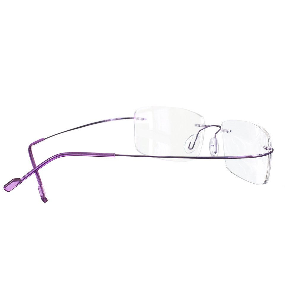 Frameless Myopia Glasses -1.50 Strength for Men & Women | Fashion Eyewear for Daily Use
