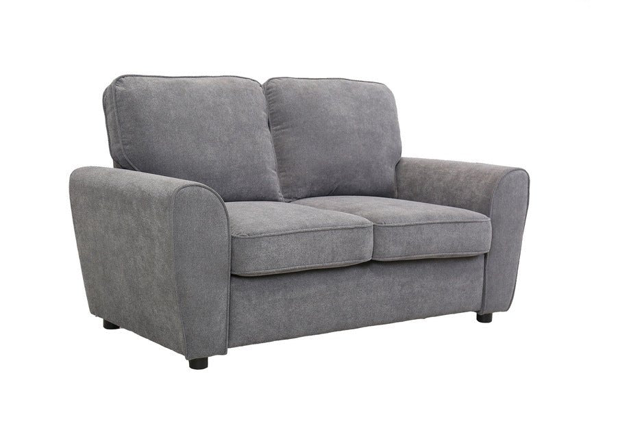 Bethany Collection Grey Sofa Set - Modern 3-Piece Living Room Furniture for Small Spaces | Perfect for Apartments, Condos & Cozy Homes