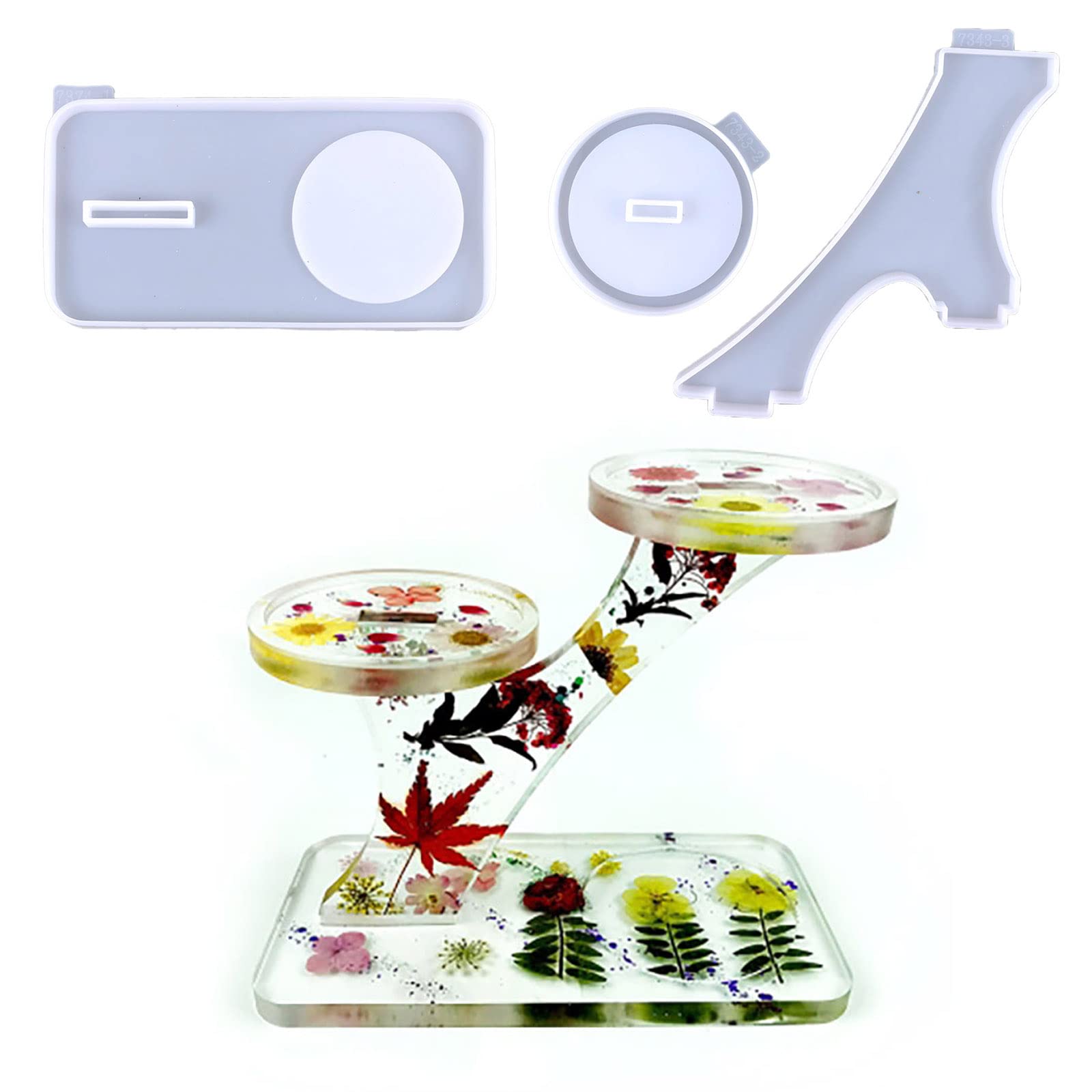 DIY Epoxy Resin Molds - Tree Shaped Silicone Molds for Flower Pots, Candle Holders & Storage Racks | Perfect for Home Decor, Crafting & Gift Making