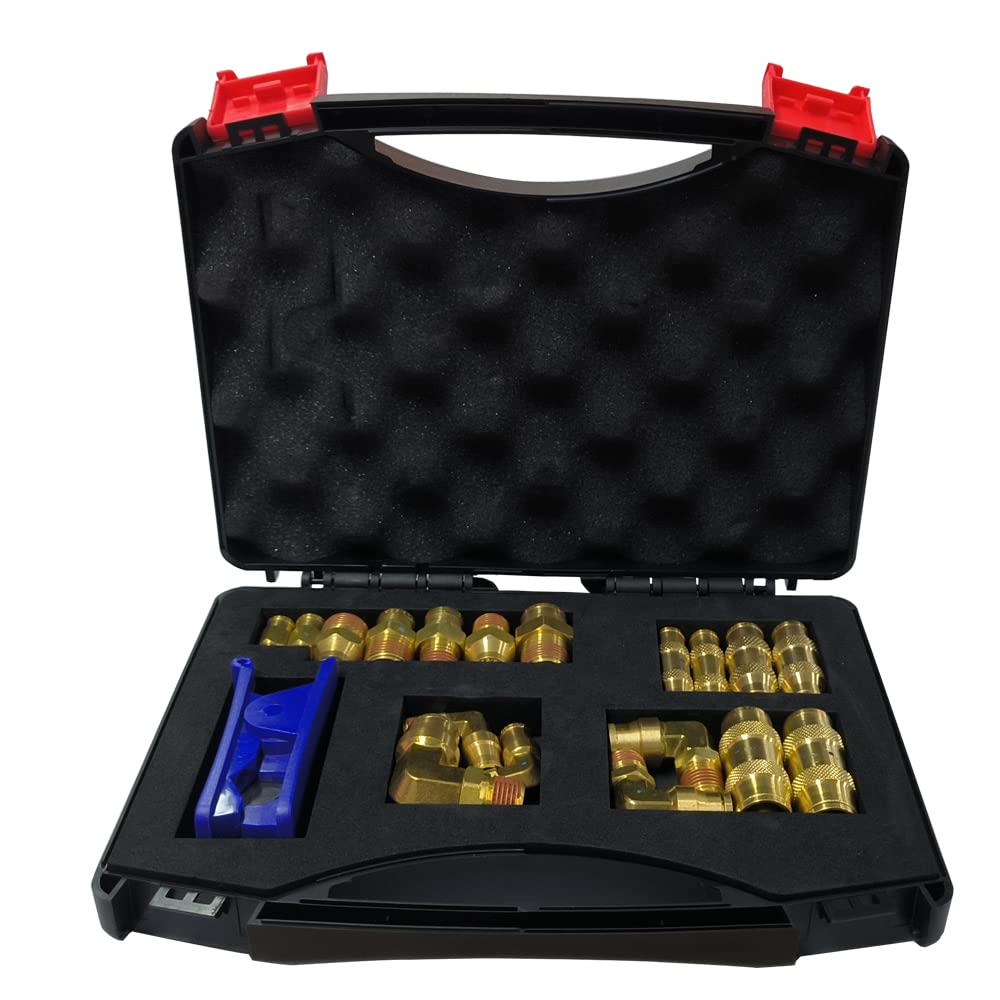 **DOT Approved Brass Push to Connect Fittings - 1/4