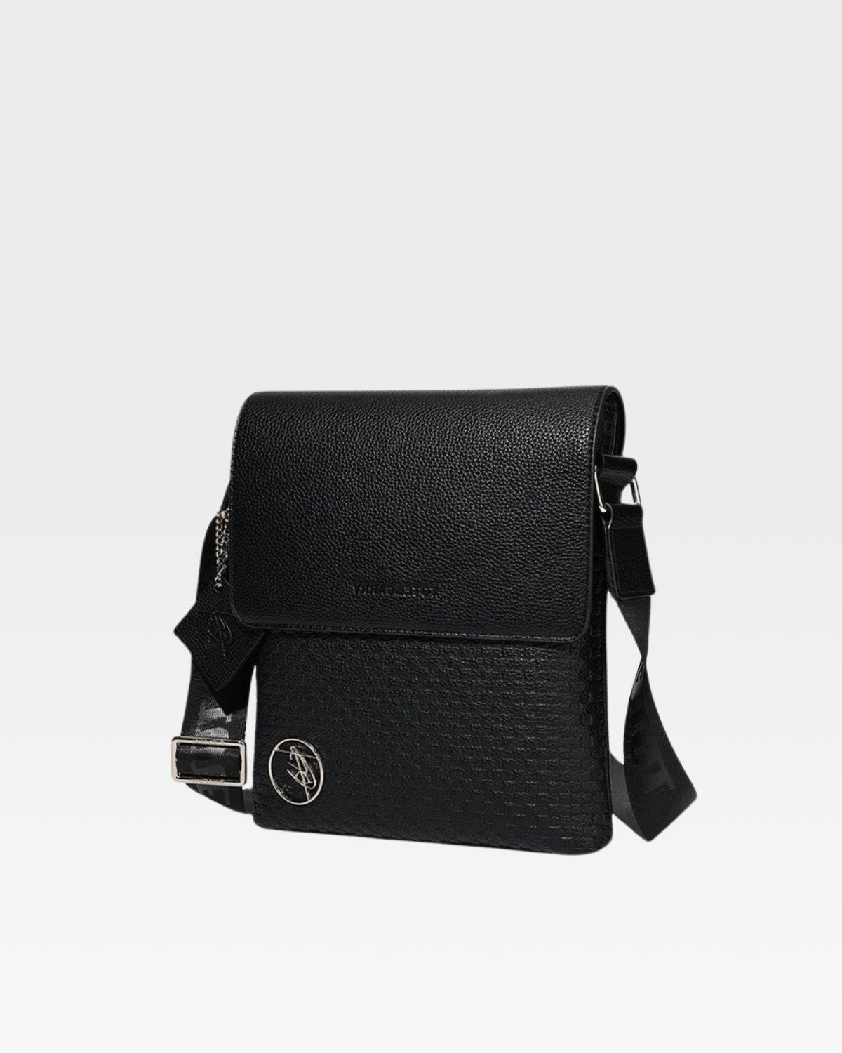 Stylish Black Bodega Crossbody Messenger Bag for Men & Women - Perfect for Travel, Work & Everyday Use