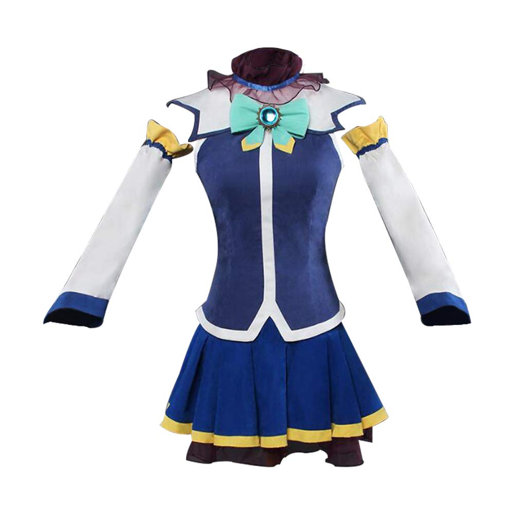 Women's Anime Aqua Cosplay Costume - KonoSuba: God's Blessing on This Wonderful World Dress for Halloween, Conventions & Cosplay Events