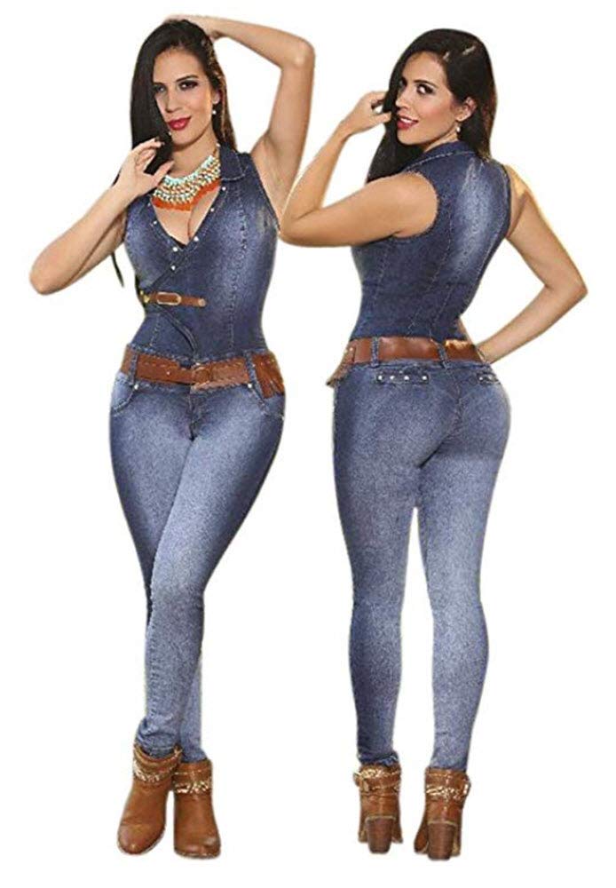 Brazilian Butt Lift Jumpsuit - Colombian Shapewear Bodysuit 8029 for Women | Tummy Control & Booty Enhancement | Perfect for Gym, Party & Special Occasions