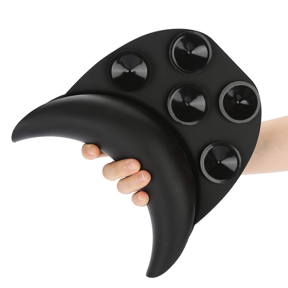Premium Silicone Shampoo Bowl Neck Cushion - Ergonomic Salon & Spa Hair Washing Sink Neck Rest Support - Perfect for Hair Salons, Spas, and At-Home Hair Care (Beige)