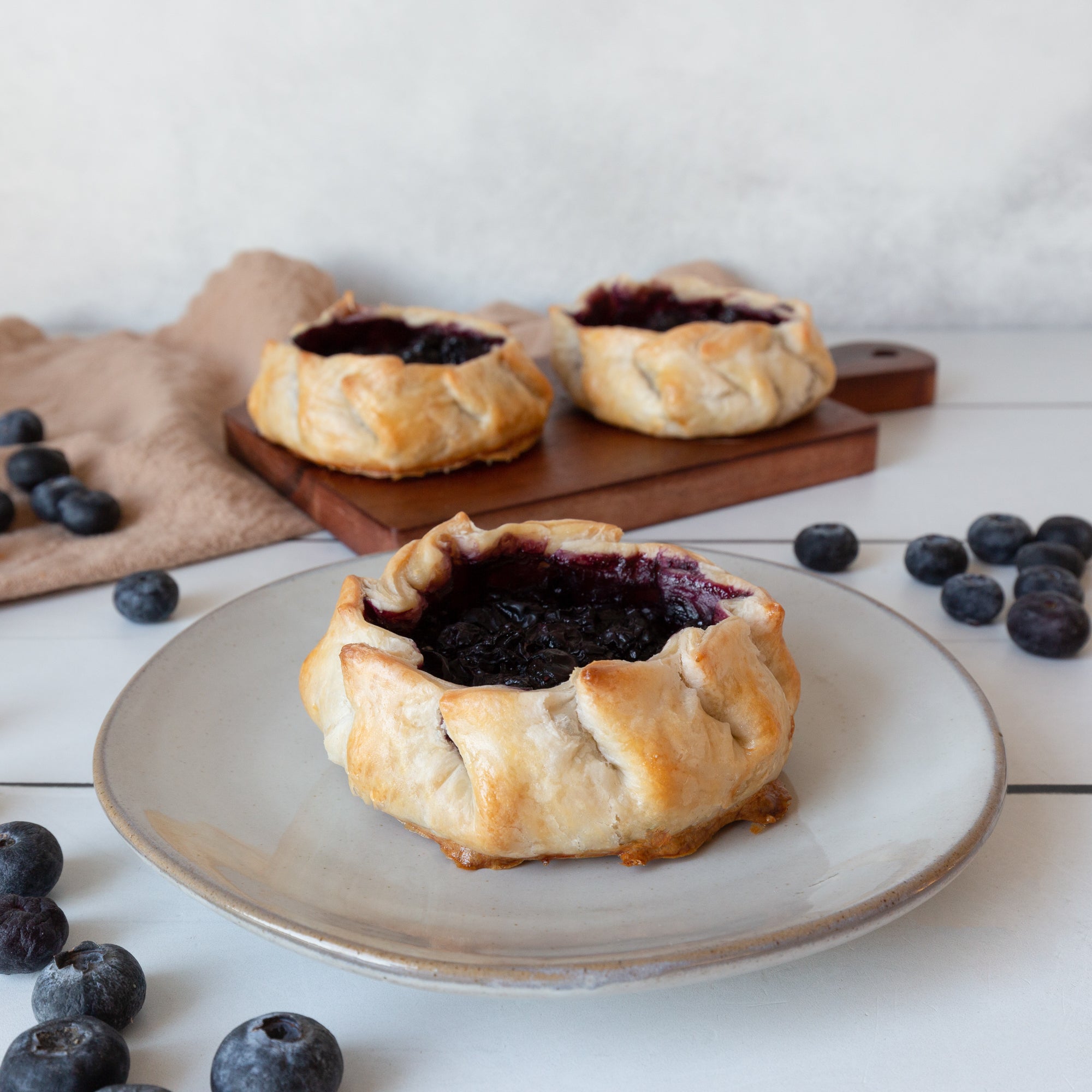 Delicious Blueberry Tartlets - Sweet & Flaky Mini Pies for Dessert Lovers | Perfect for Parties, Afternoon Tea & Holiday Gifts