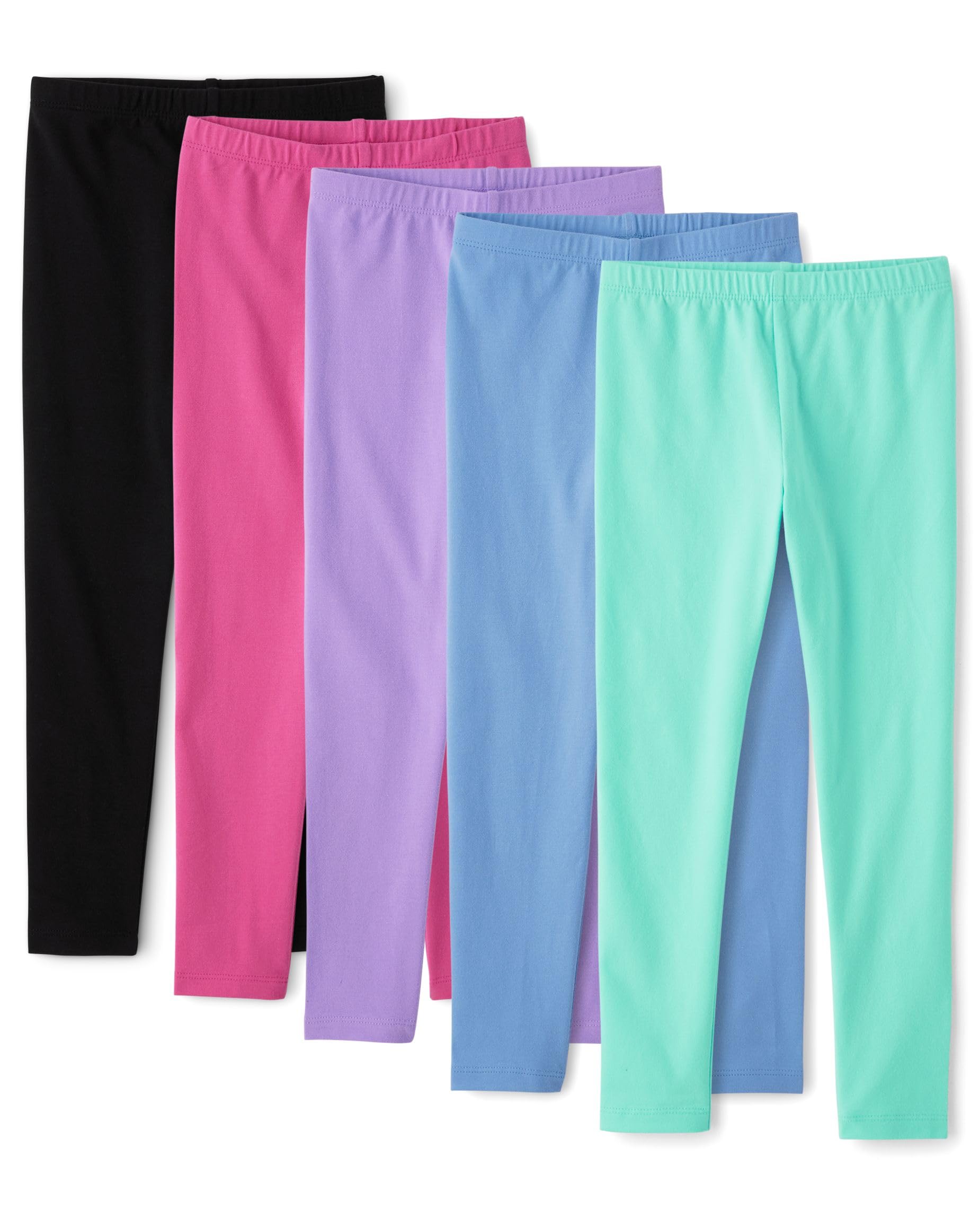 Girls' Pull-On Leggings for Everyday Wear | Play & School Comfort