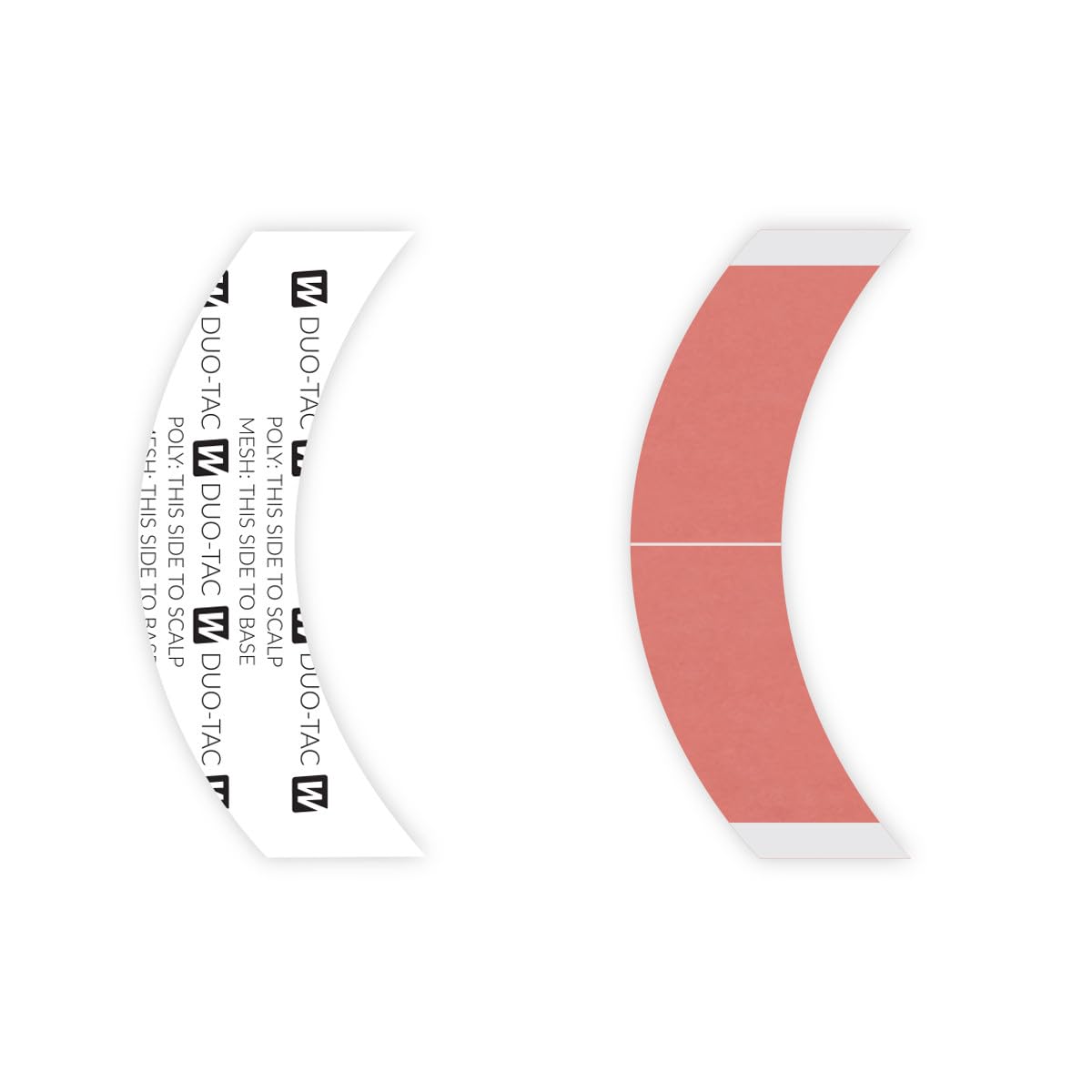 Duo Tac Tape Shape CC Double Sided Adhesive Strips - 36 Pieces per Pack - Strong Bonding for Crafts, Photos, Home Decor & Office Use