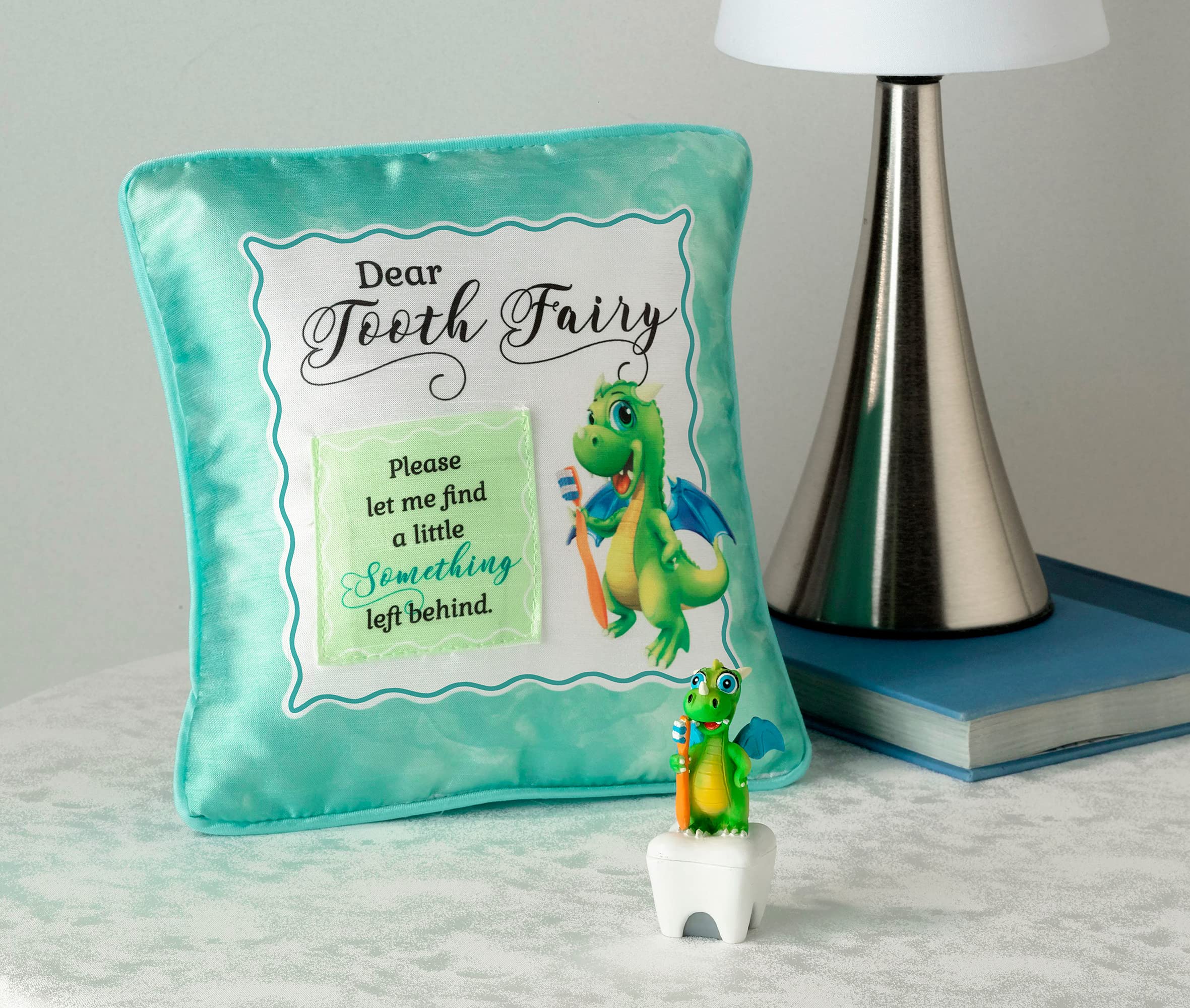 Lillian Rose Keepsake Box for Baby Teeth - Elegant Tooth Fairy Dragon Memory Box | Perfect for First Tooth Keepsakes, Baby Milestones & Childhood Treasures Storage