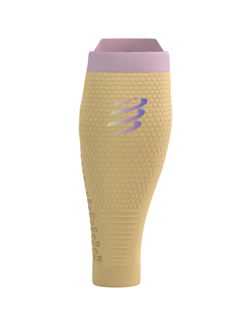 Compressport Unisex R2 3.0 Calf Sleeves - Compression Support for Running & Sports - Impala/Roseate - Perfect for Marathon, Cycling & Workout Recovery