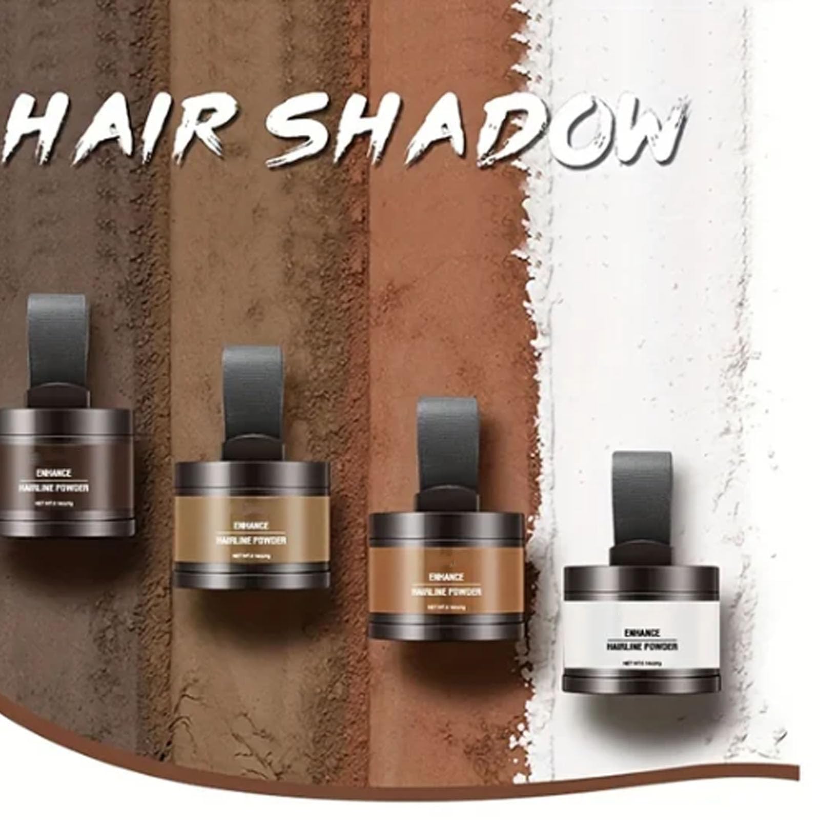 Best Hairline Shadow Powder for Instant Coverage - Natural Hair Root Concealer & Rich Shading Powder | Perfect for Thinning Hair, Bald Spots & Daily Touch-Ups