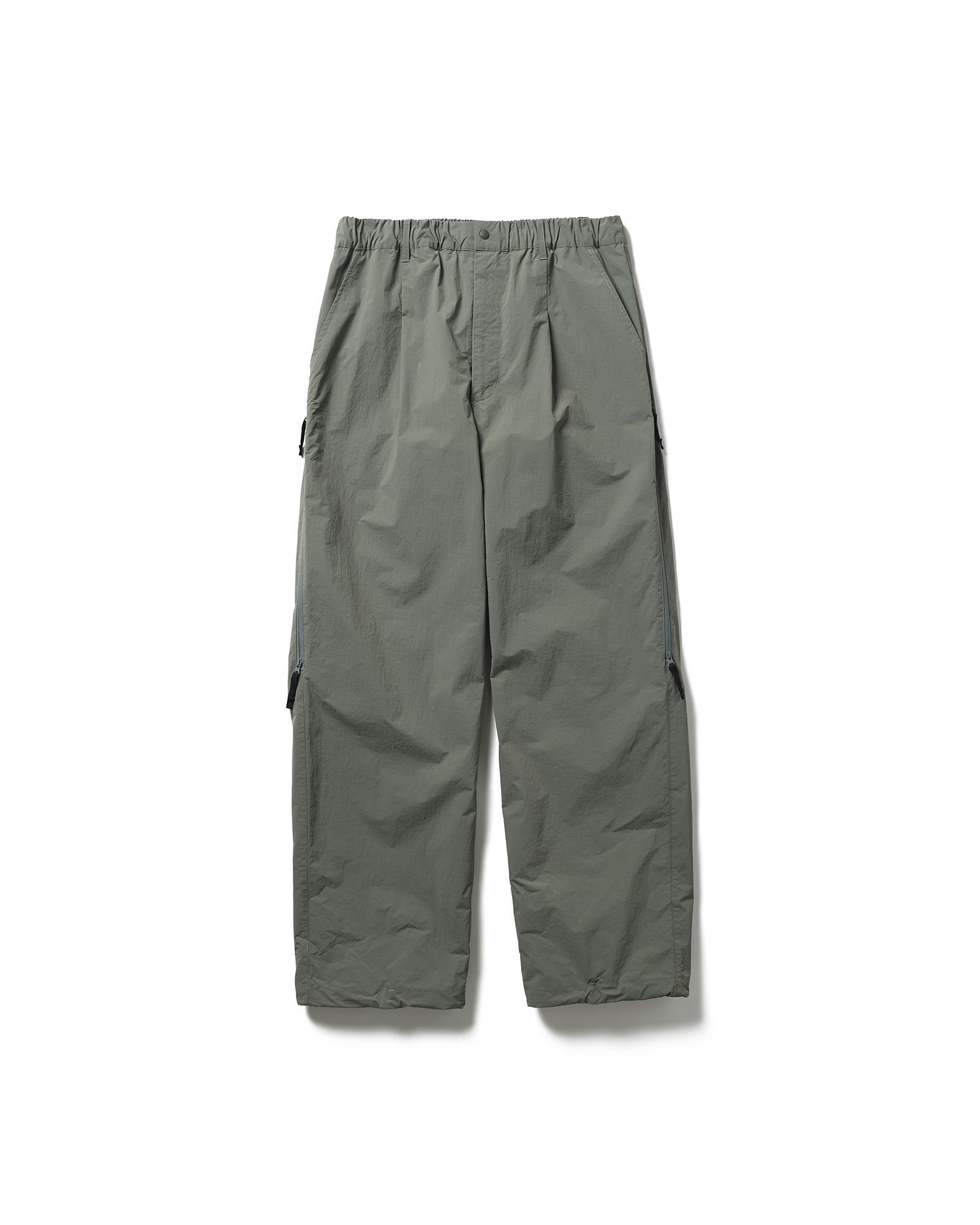 Durable Nylon Tussah Utility Pants for Men & Women - Multi-Pocket Storage Work Pants for Outdoor, Hiking, Camping & Travel
