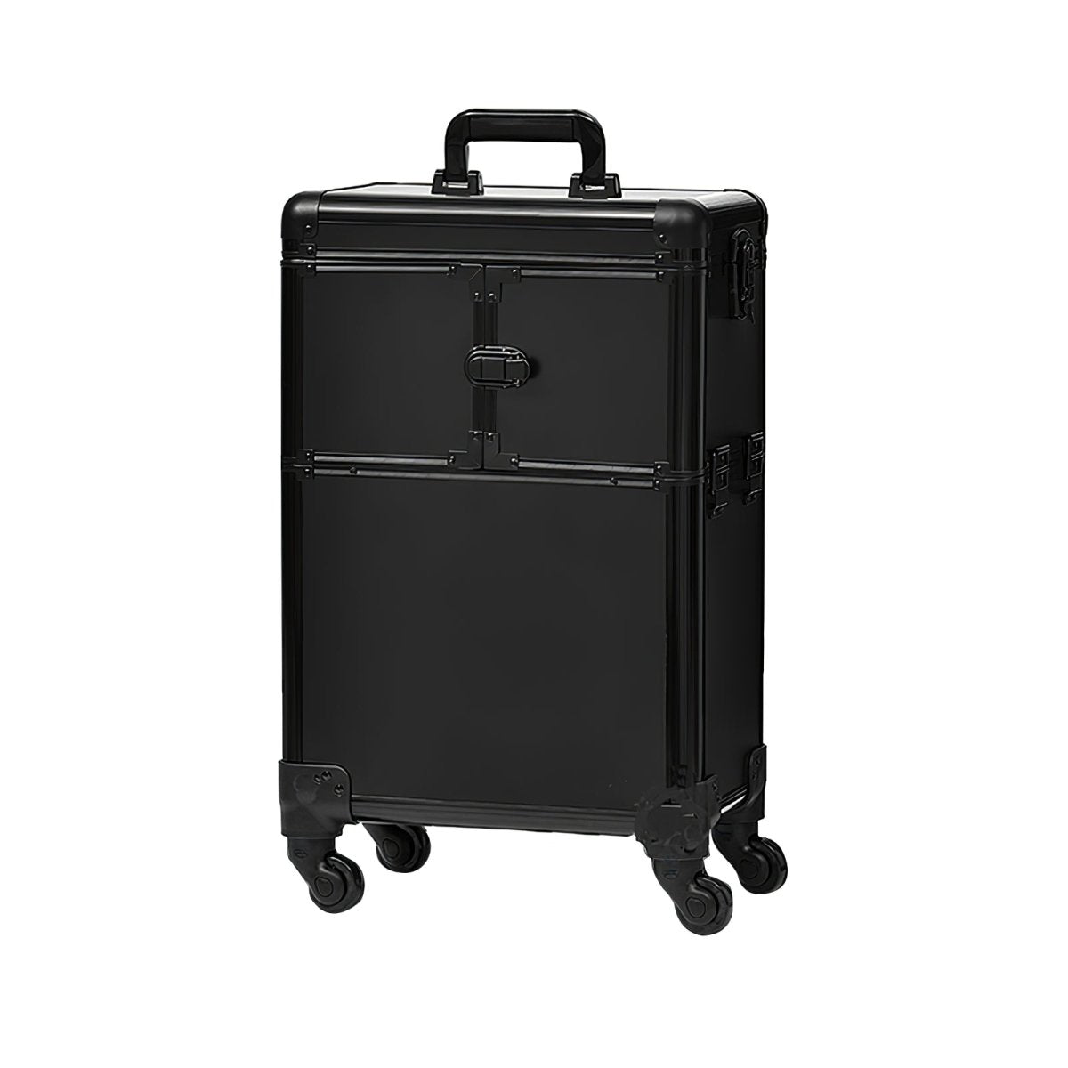 Professional 3551 Makeup Case - Large Capacity Cosmetic Organizer with Adjustable Dividers - Perfect for Travel, Home, and Salon Use