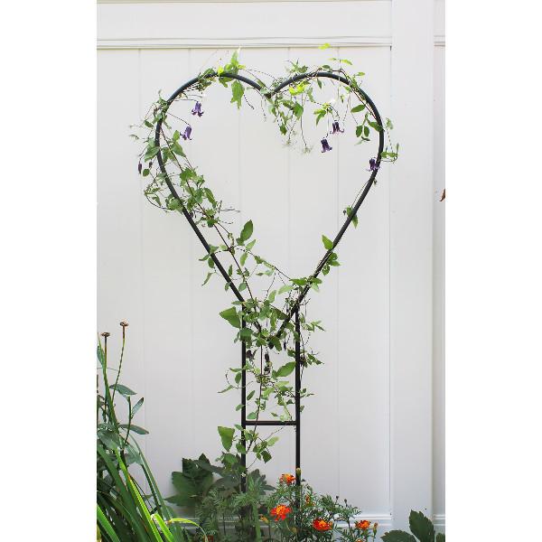 Heart Trellis Hanger - Decorative Wall Hook for Keys, Jewelry & Home Decor | Perfect for Bedroom, Bathroom & Entryway Organization