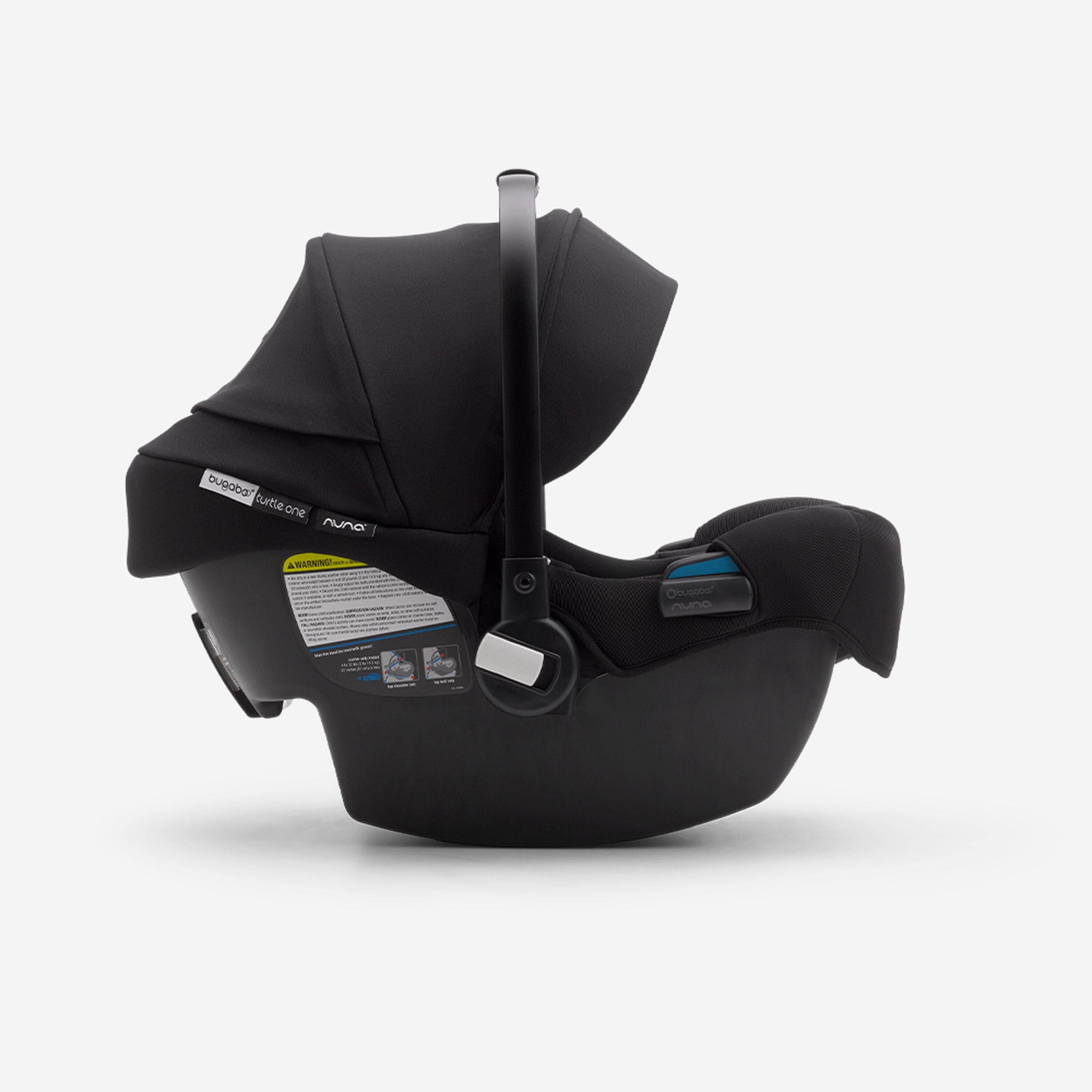 Bugaboo Turtle One by Nuna Infant Car Seat with Base - Safe & Comfortable Baby Car Seat for Newborns | Perfect for Travel, Daily Commutes & Family Road Trips