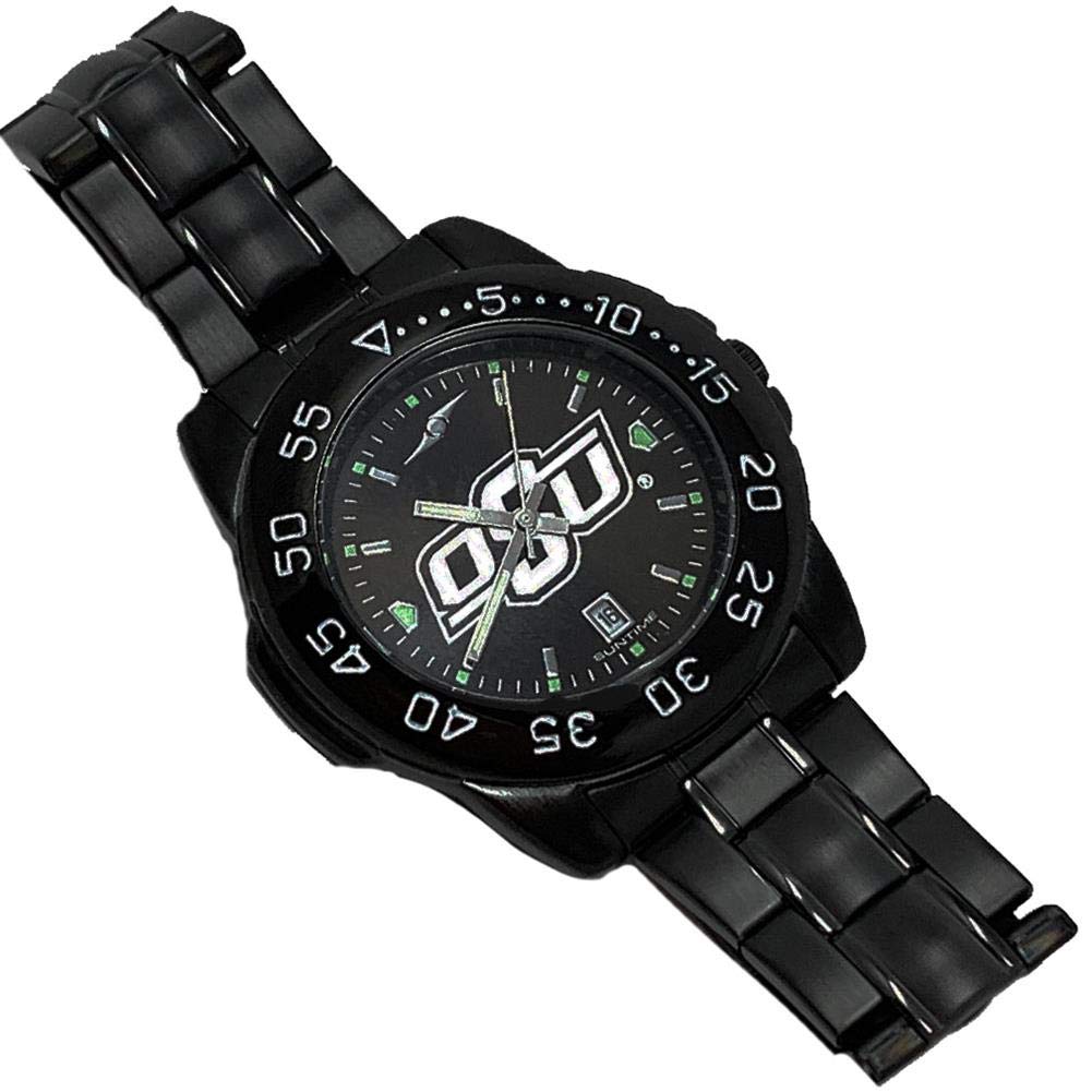 SunTime Georgia Tech Yellow Jackets Men's Fantom Sport Watch - All Black Digital Chronograph Watch for Running, Gym & Outdoor Activities | Waterproof & Durable Design