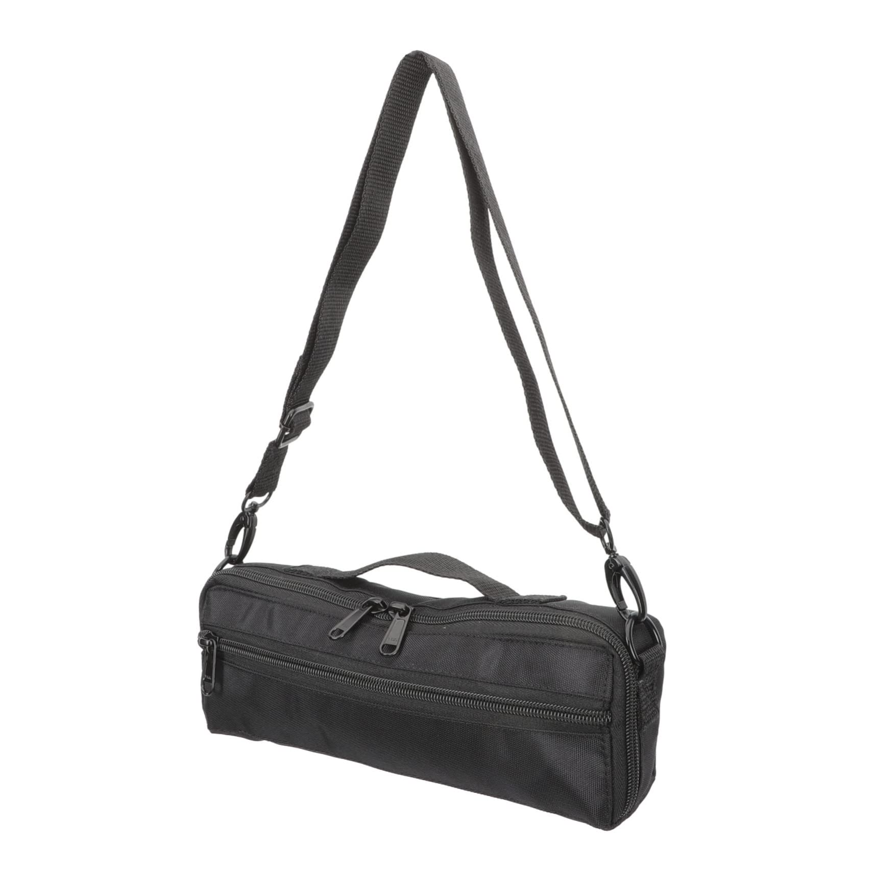 ERINGOGO Piccolo Bag - Otomatone Piccolo Pouch & Trumpet Storage Holder - Canvas Tote Case for Music Instruments - Handheld Organizer with Shoulder Strap - Perfect for Band Practice, Music Lessons & Travel
