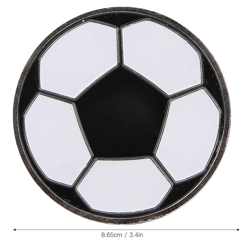 3Pcs Soccer Flip Coin Set - Referee Toss Coin for Football Games, Training & Outdoor Sports - Durable Soccer Supplies for Side Selection & Match Decisions (Perfect for Coaches, Referees & Players)