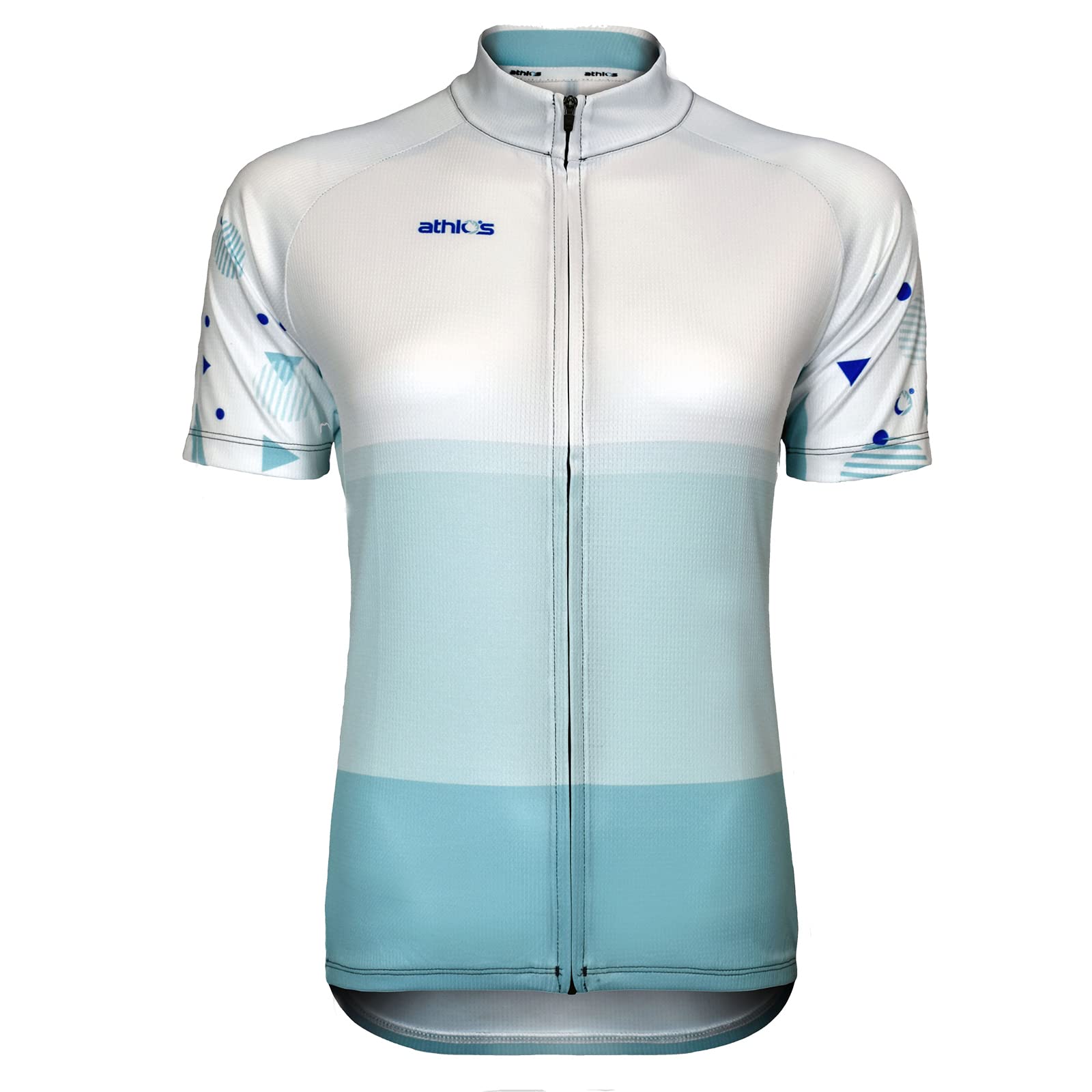 Athlos Women's Squad One Cycling Jersey - Breathable & Moisture-Wicking Bike Shirt for Road Cycling & Mountain Biking - Perfect for Training, Racing & Outdoor Sports